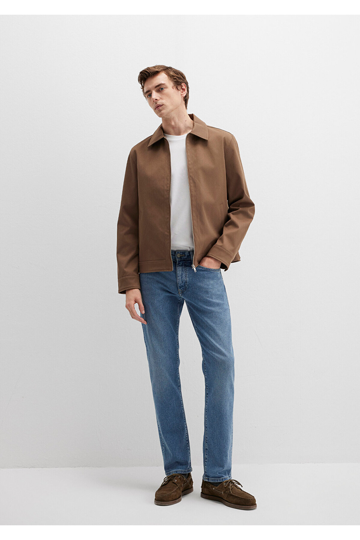 Mavi  Hunter 90lar Puslu Vintage Açık Mavi Jean Pantolon 0020289268 - Görsel 2