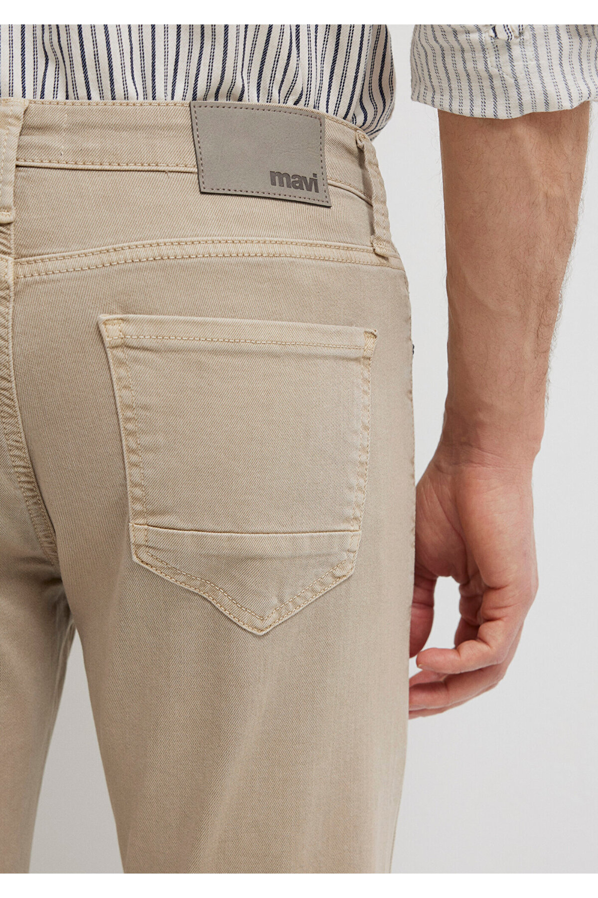 Mavi  Martin Bej Comfort Gabardin Pantolon 0037886566 - Görsel 8