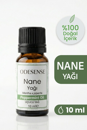 ODESENSE Tıbbi Nane Yağı 10 ml %100 Doğal Ve Saf Içerik (MENTHAE PİPERİTAE) U...