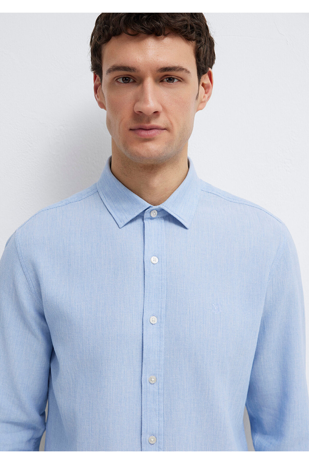 Mavi  Gömlek Slim Fit / Dar Kesim 0211656-88654 - Görsel 7