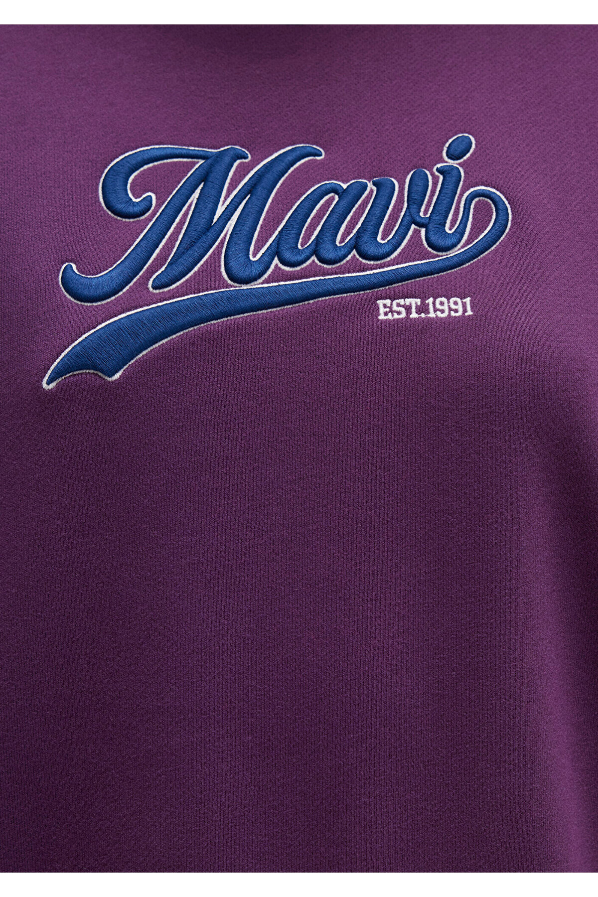 Mavi  Logo Baskılı Mor Sweatshirt 1S10419-70679 - Görsel 7