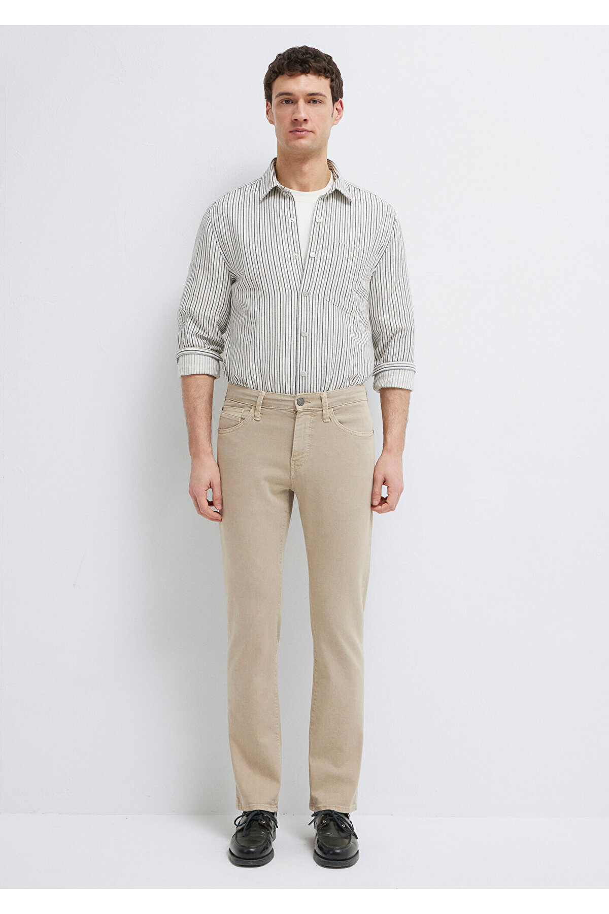 Mavi  Martin Bej Comfort Gabardin Pantolon 0037886566 - Görsel 3