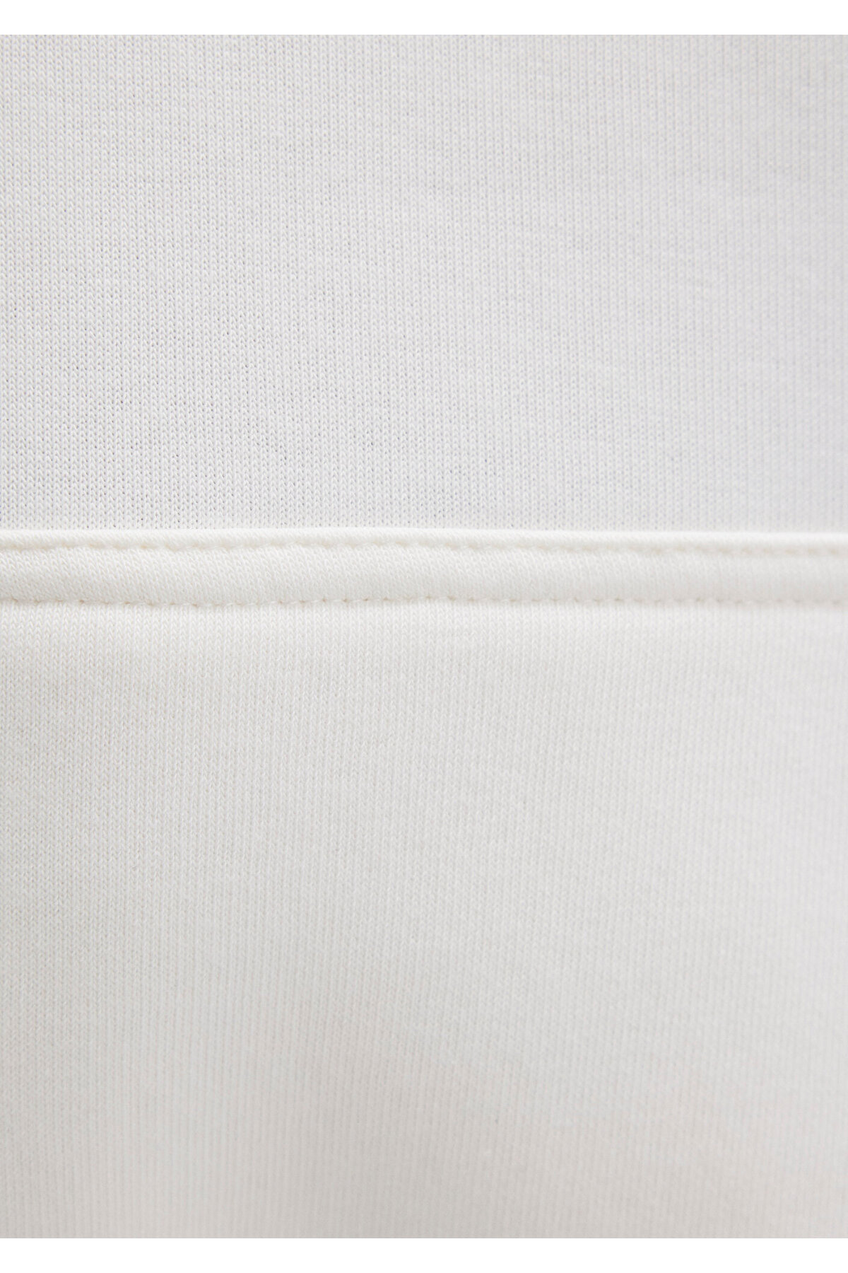 Mavi  Logo Nakışlı Kapüşonlu Beyaz Sweatshirt Oversize / Geniş Kesim 1S10175-80194 - Görsel 8