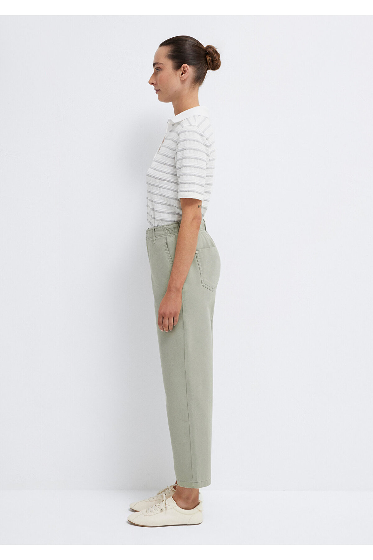 Mavi  Yeşil Pantolon 1010649-71484 - Görsel 4