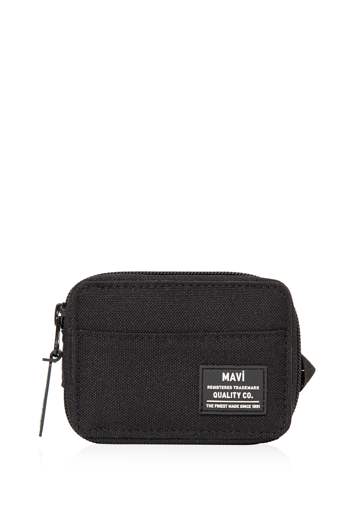 Mavi  Fermuarlı Siyah Cüzdan 092844-900