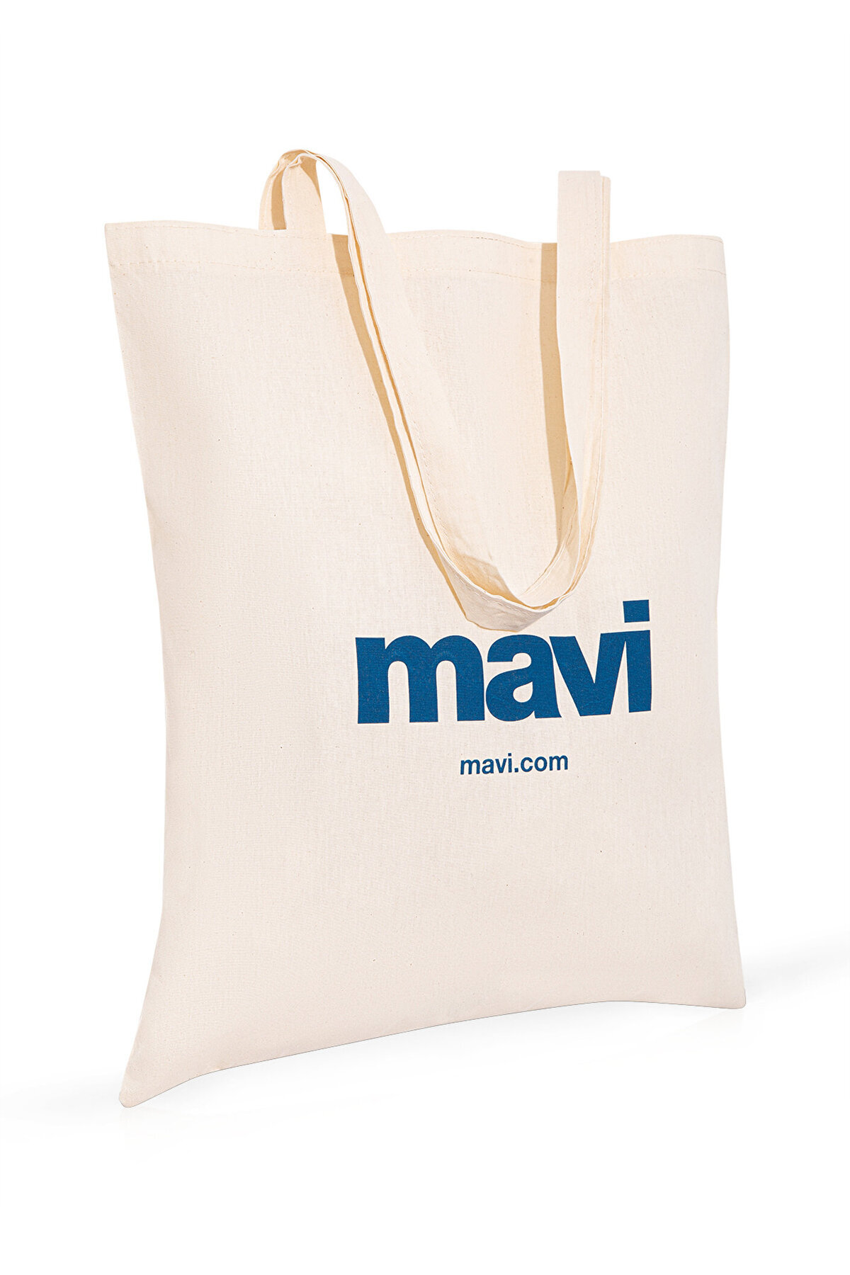 Mavi  Logolu Çevre Dostu Geri Dönüştürülebilir Bez Çanta PO393918 - Görsel 6