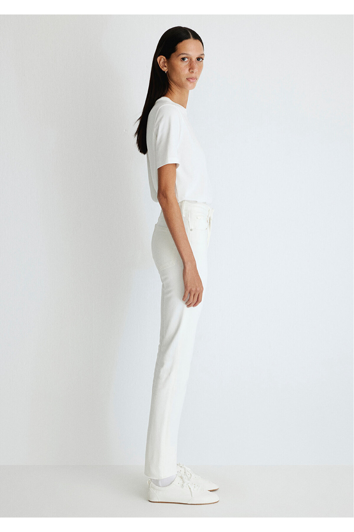 Mavi  Viola Premium Beyaz Jean Pantolon 101048-86478 - Görsel 5