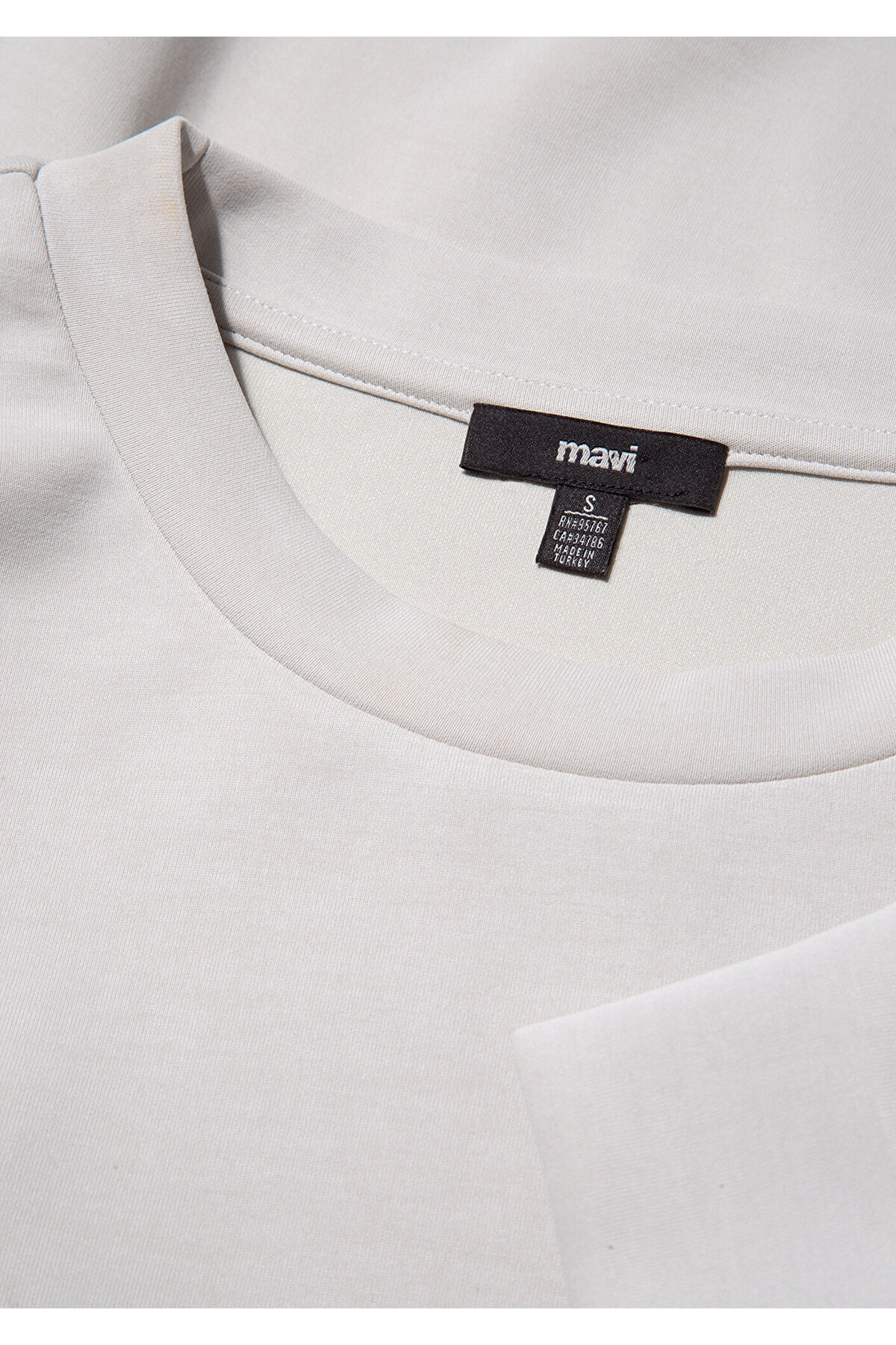 Mavi  Soft-Premium Gri (TENCEL™) Modal Karışımlı Sweatshirt 168837-70074 - Görsel 7