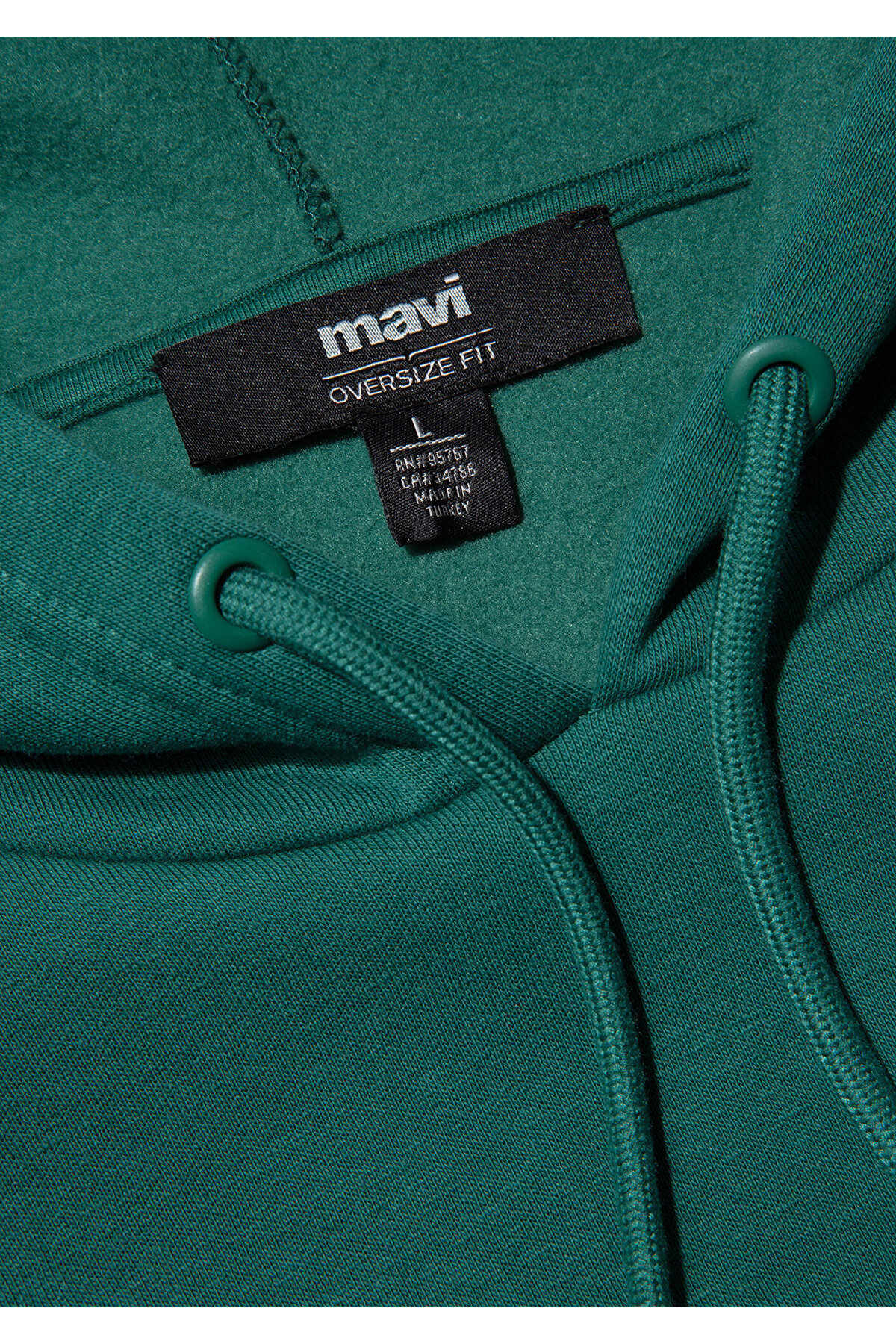 Mavi  Logo Baskılı Kapüşonlu Yeşil Sweatshirt 067149-71874 - Görsel 8