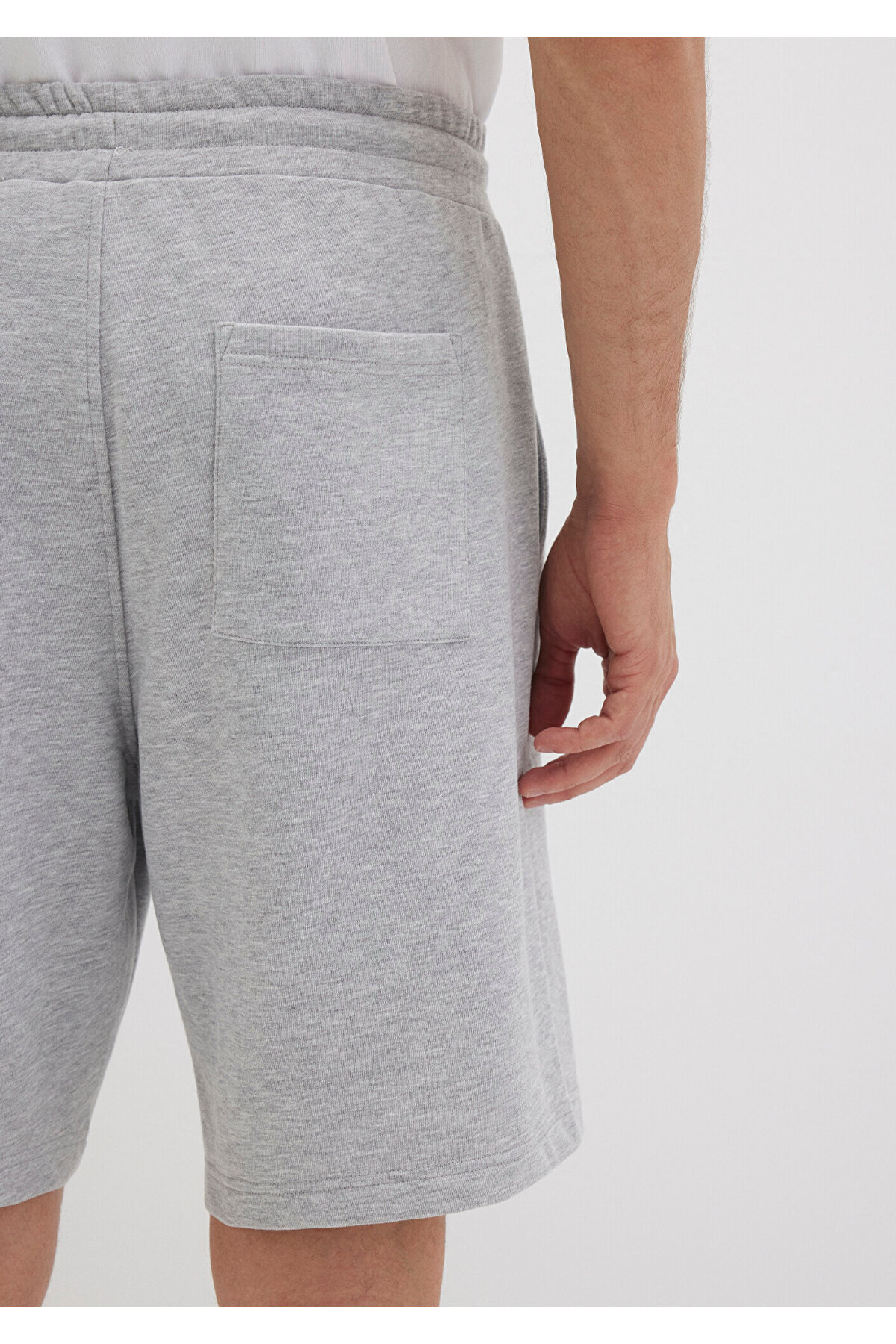 Mavi  Gri Basic Şort 066935-35010 - Görsel 6