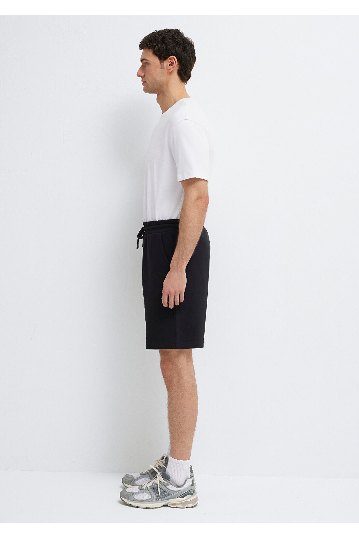 Mavi  Siyah Basic Şort 066935-900 - Görsel 4