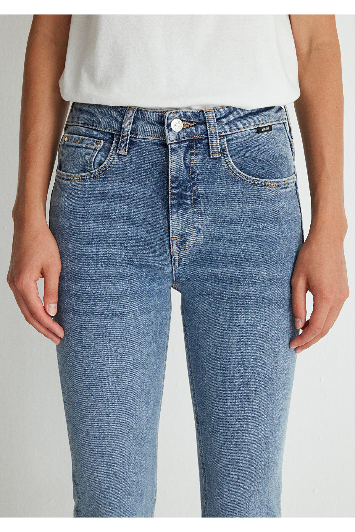 Mavi  Maria 90lar İndigo Mavisi Jean Pantolon 101225-35482 - Görsel 8