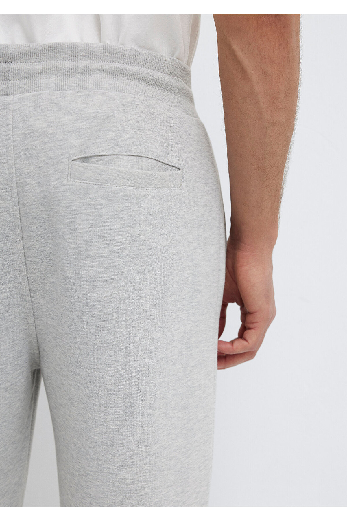 Mavi  Gri Basic Eşofman Altı 066907-33397 - Görsel 7