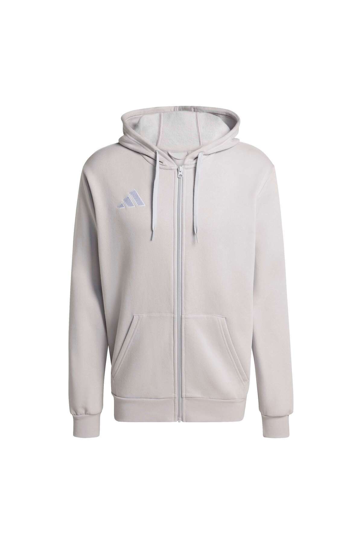 adidas Ent26 Fz Hood Erkek Spor Sweatshirt KF5947 görsel 5
