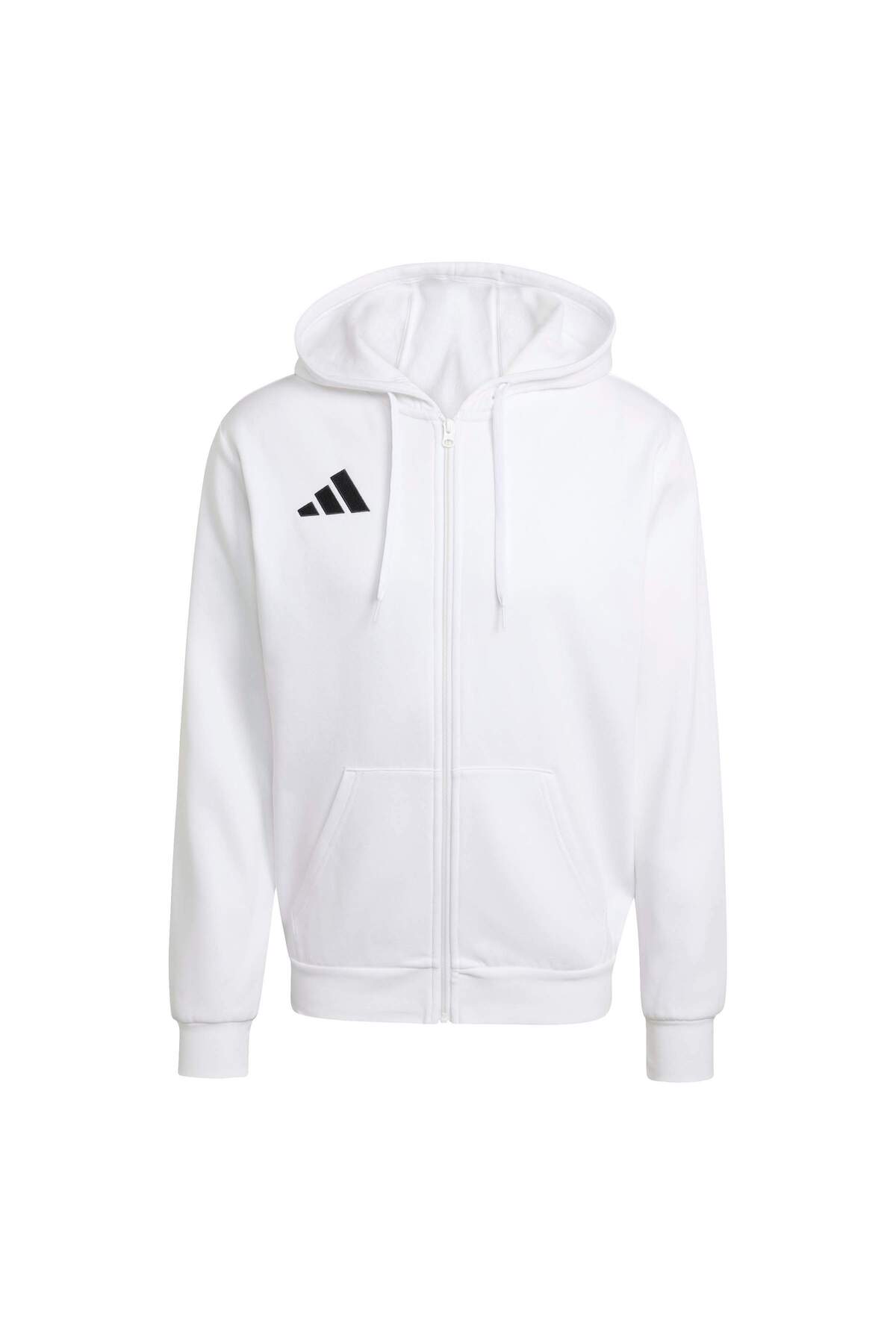 adidas Ent26 Fz Hood Erkek Spor Sweatshirt KF5943 görsel 5