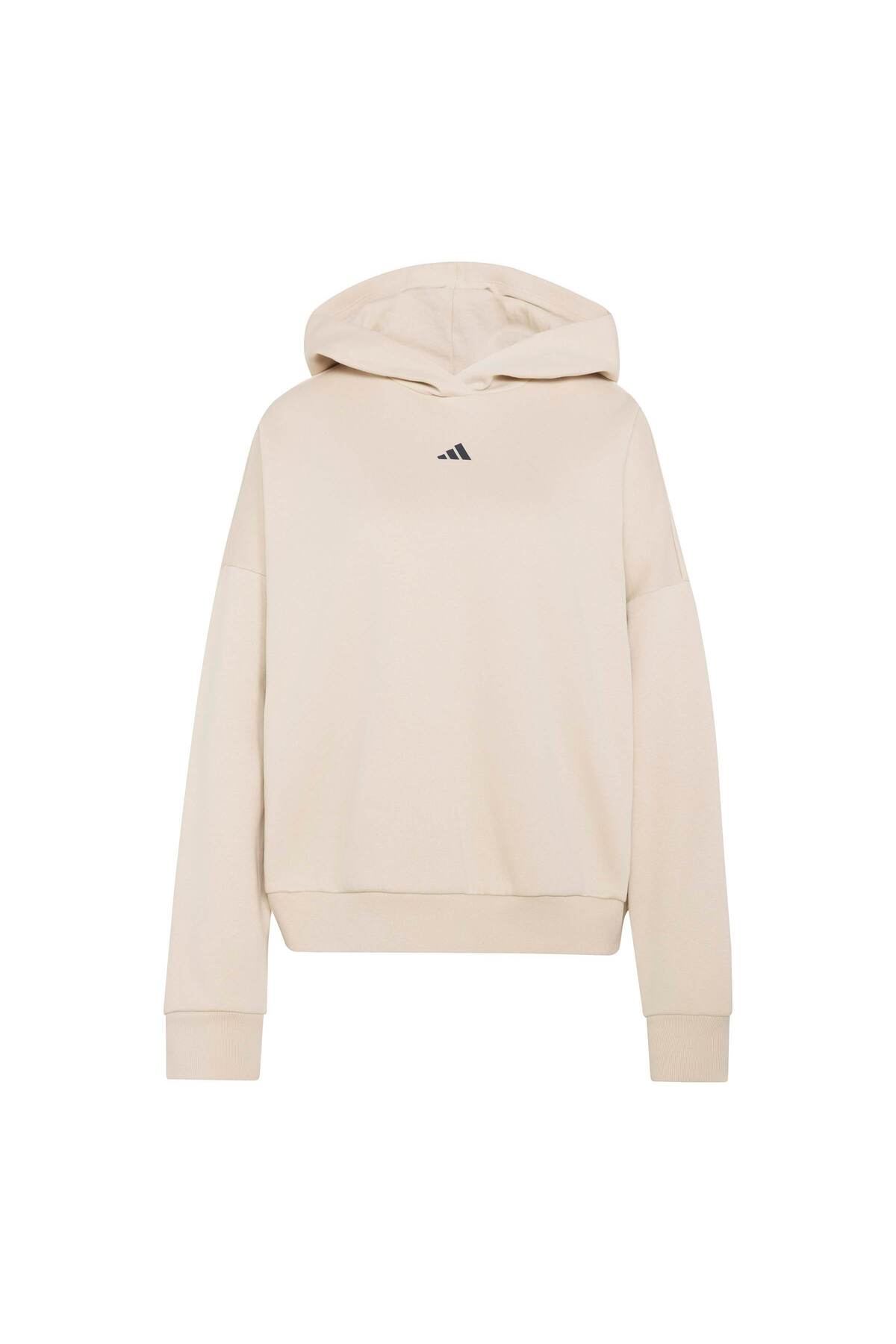 adidas W 3Ss Fl Hd2 Kadın Spor Sweatshirt KU6078 görsel 4