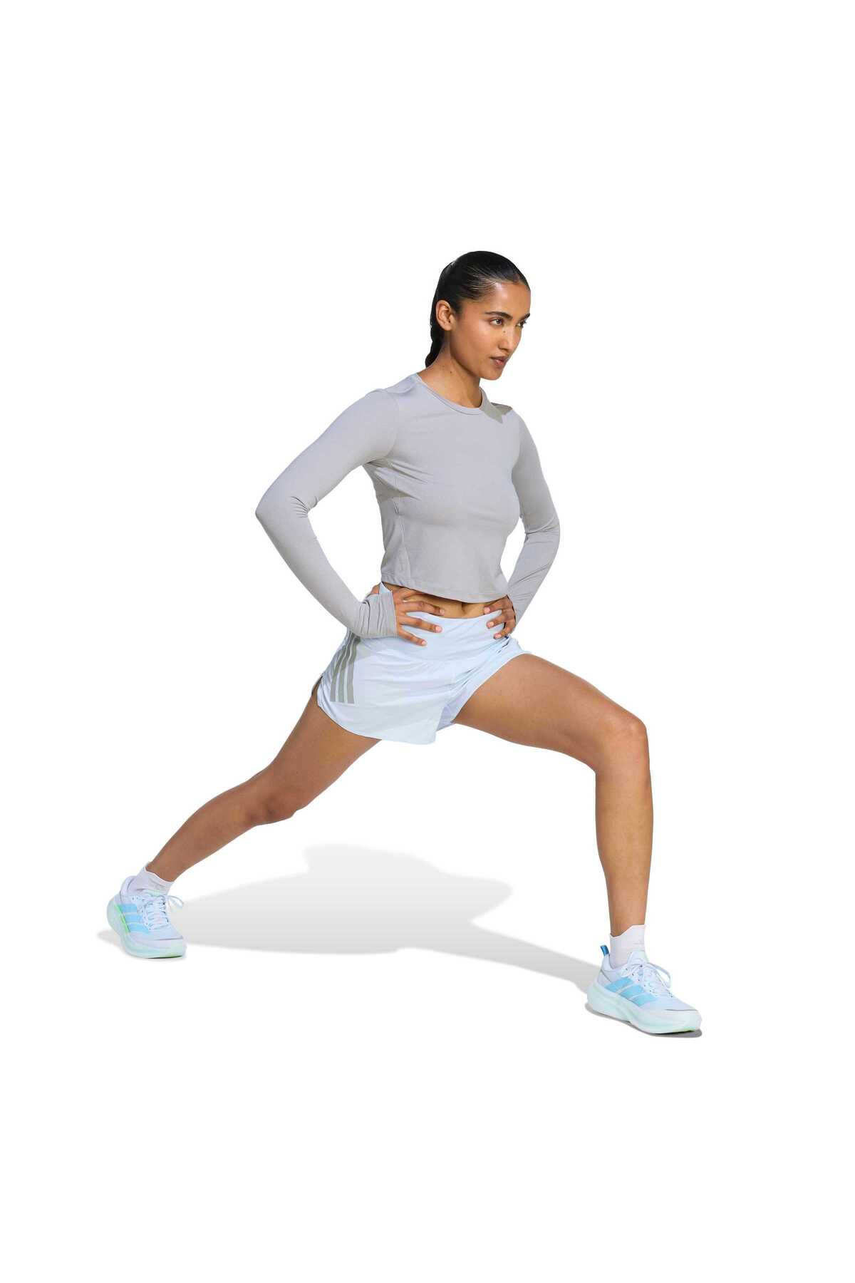 adidas Run Ess Ls W Kadın Spor Sweatshirt KE8418 görsel 3