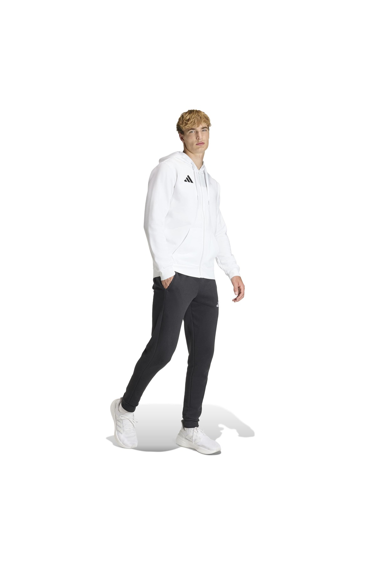 adidas Ent26 Fz Hood Erkek Spor Sweatshirt KF5943 görsel 3
