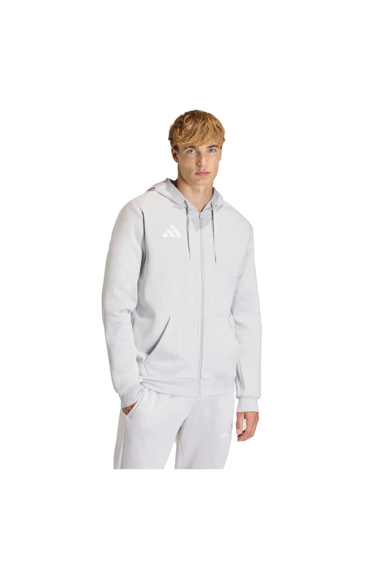 adidas Ent26 Fz Hood Erkek Spor Sweatshirt KF5947