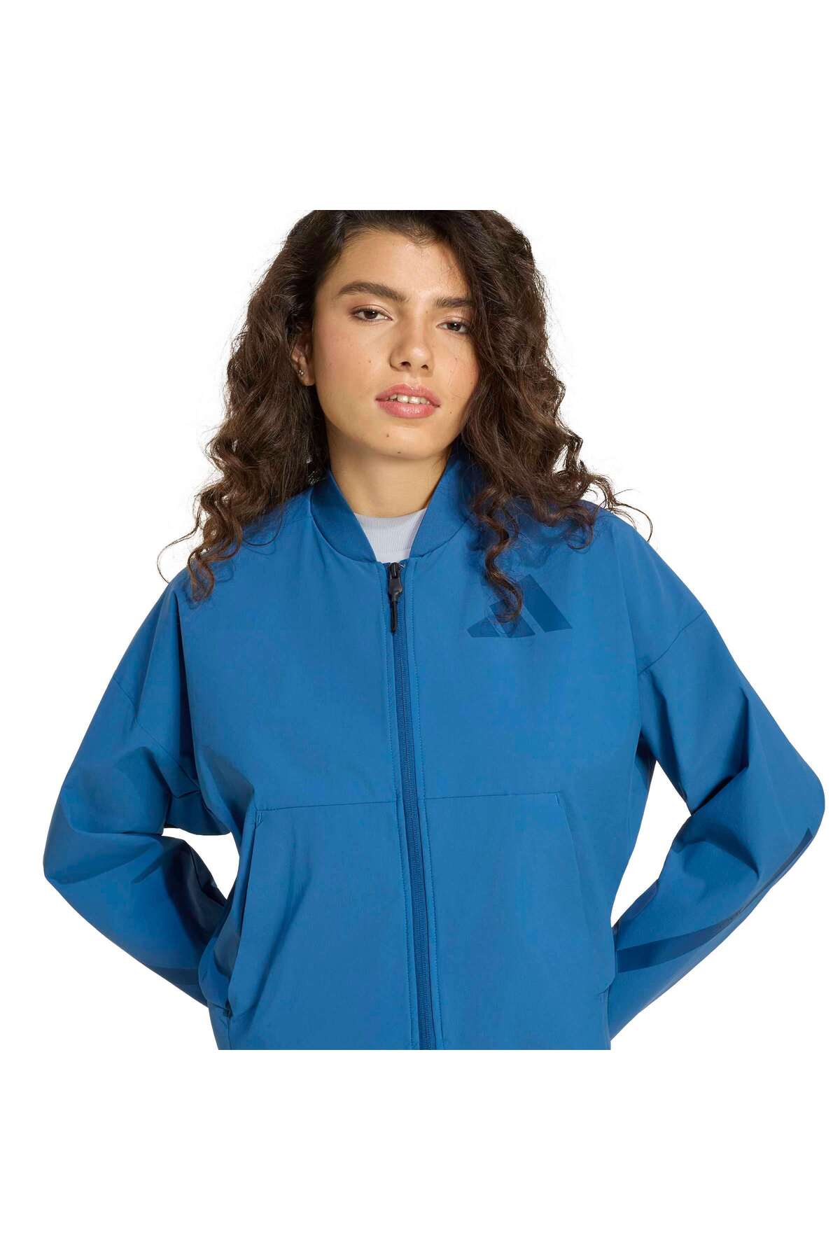 adidas W Z.N.E. Wv Bom Kadın Spor Ceket KF1822 görsel 4