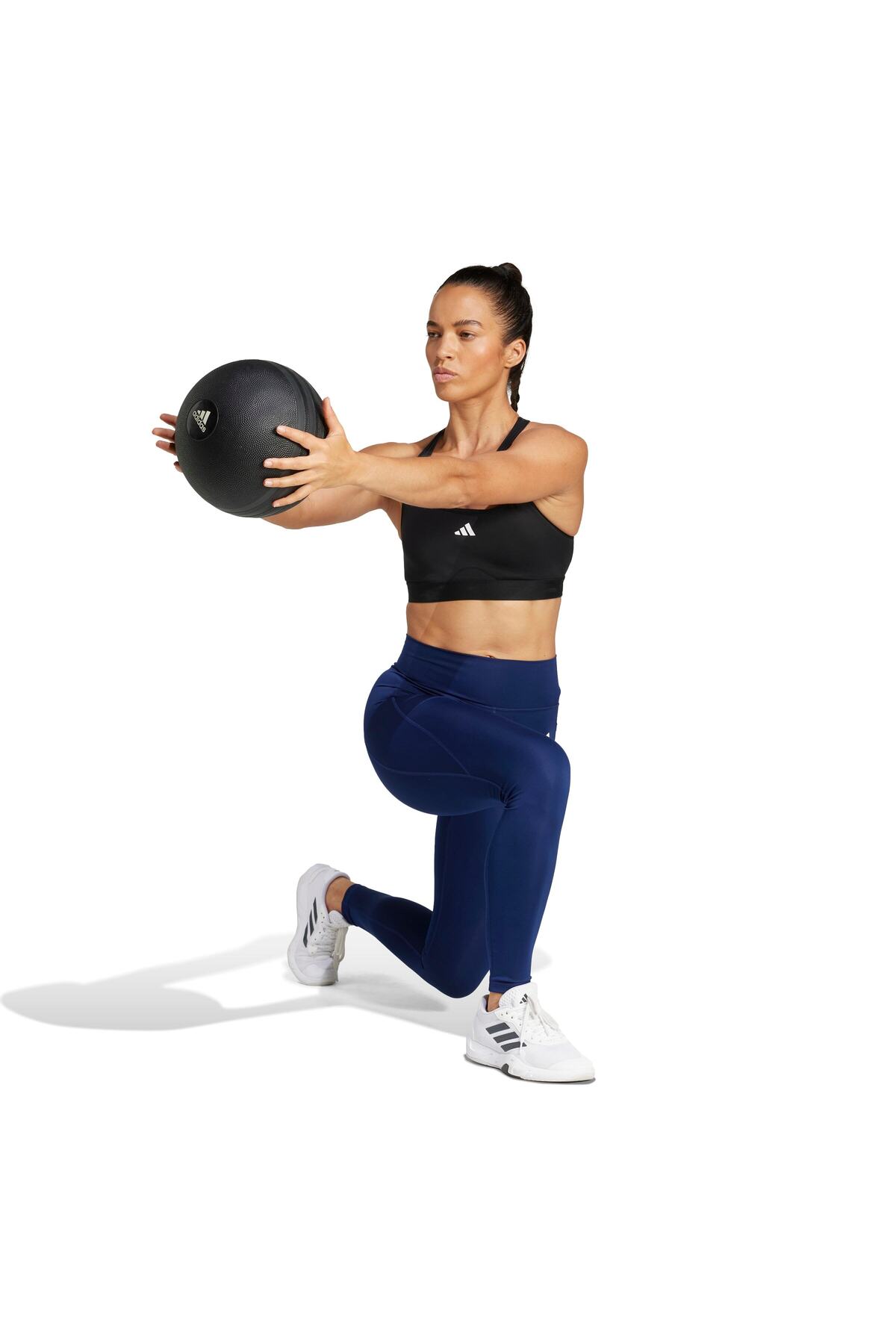 adidas Opt Ess St 1/1 Kadın Spor Tayt JI5514 görsel 3