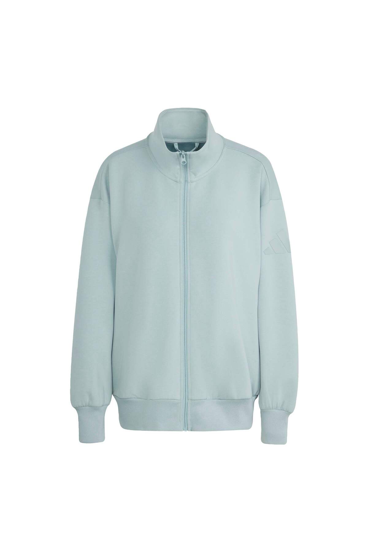 adidas W All Szn Sl Fz Kadın Spor Sweatshirt KA7023 görsel 4