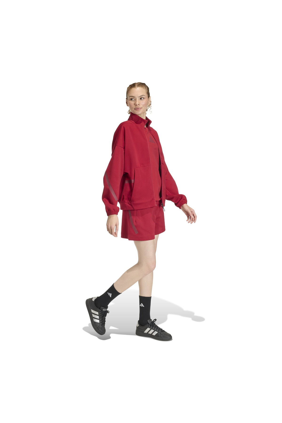 adidas W Z.N.E. Tt Kadın Spor Sweatshirt KC7736 görsel 3