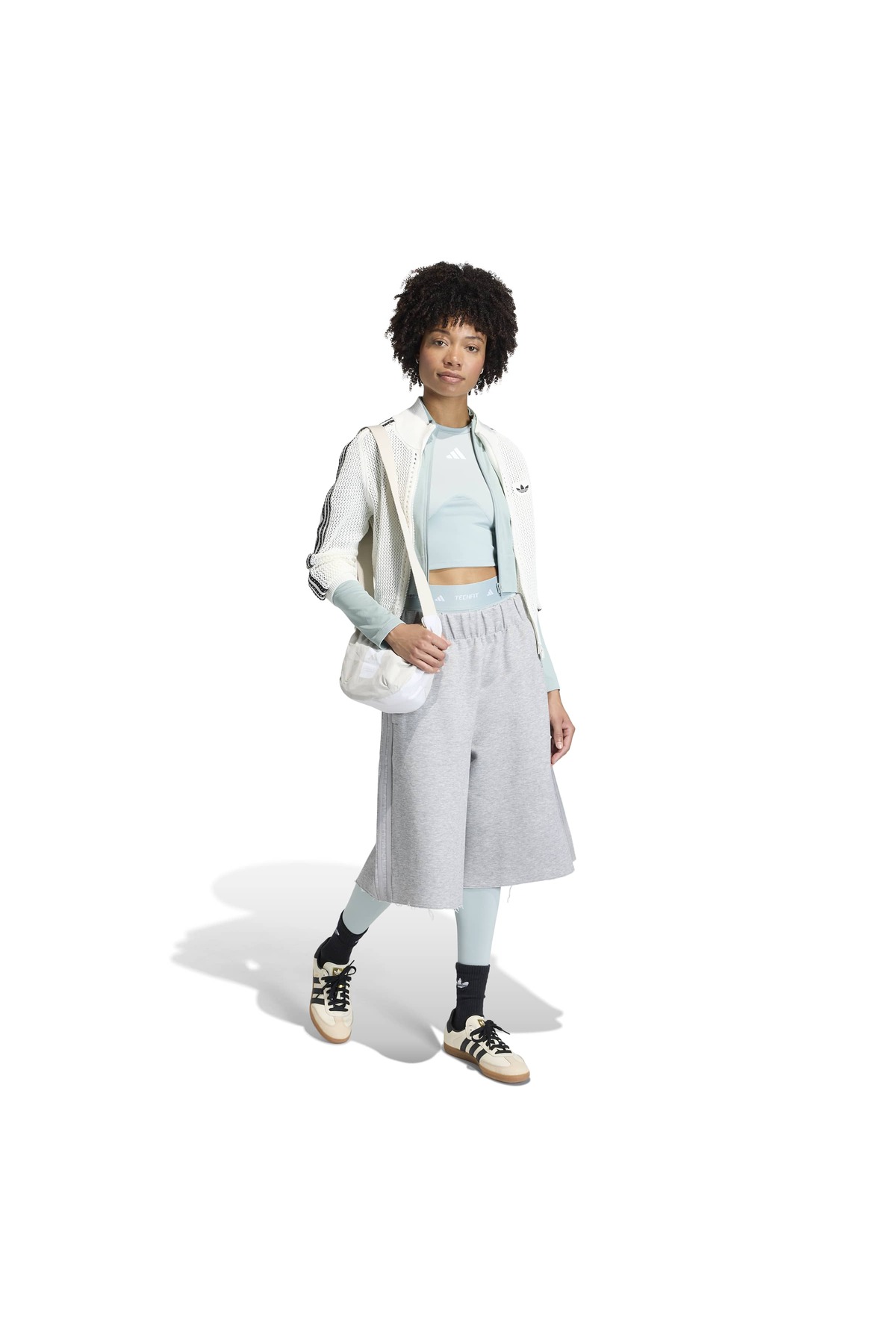 adidas Crochet Tt Hanorac sport pentru femei KC6496- Trendyol