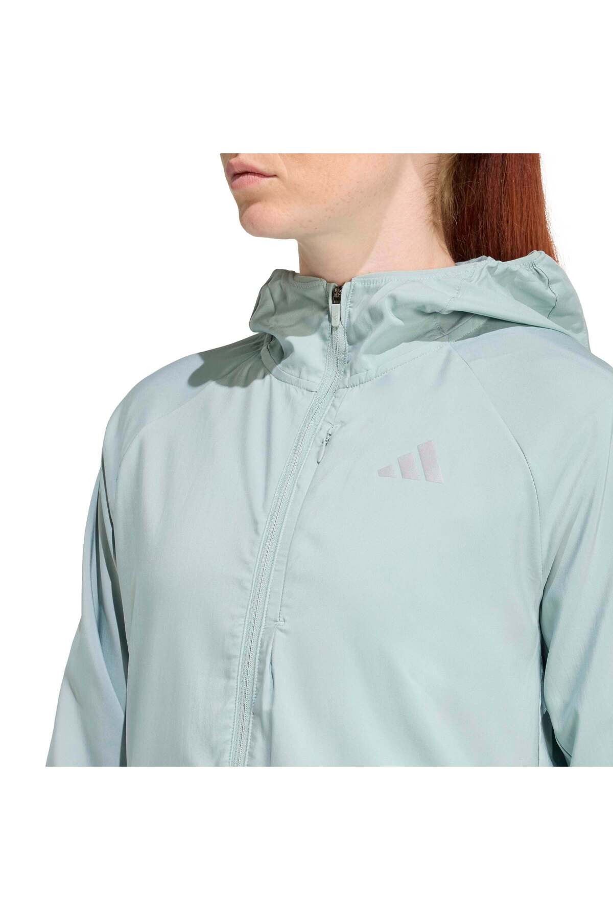 adidas Run Ess Jkt W Kadın Spor Ceket KA0255 görsel 5