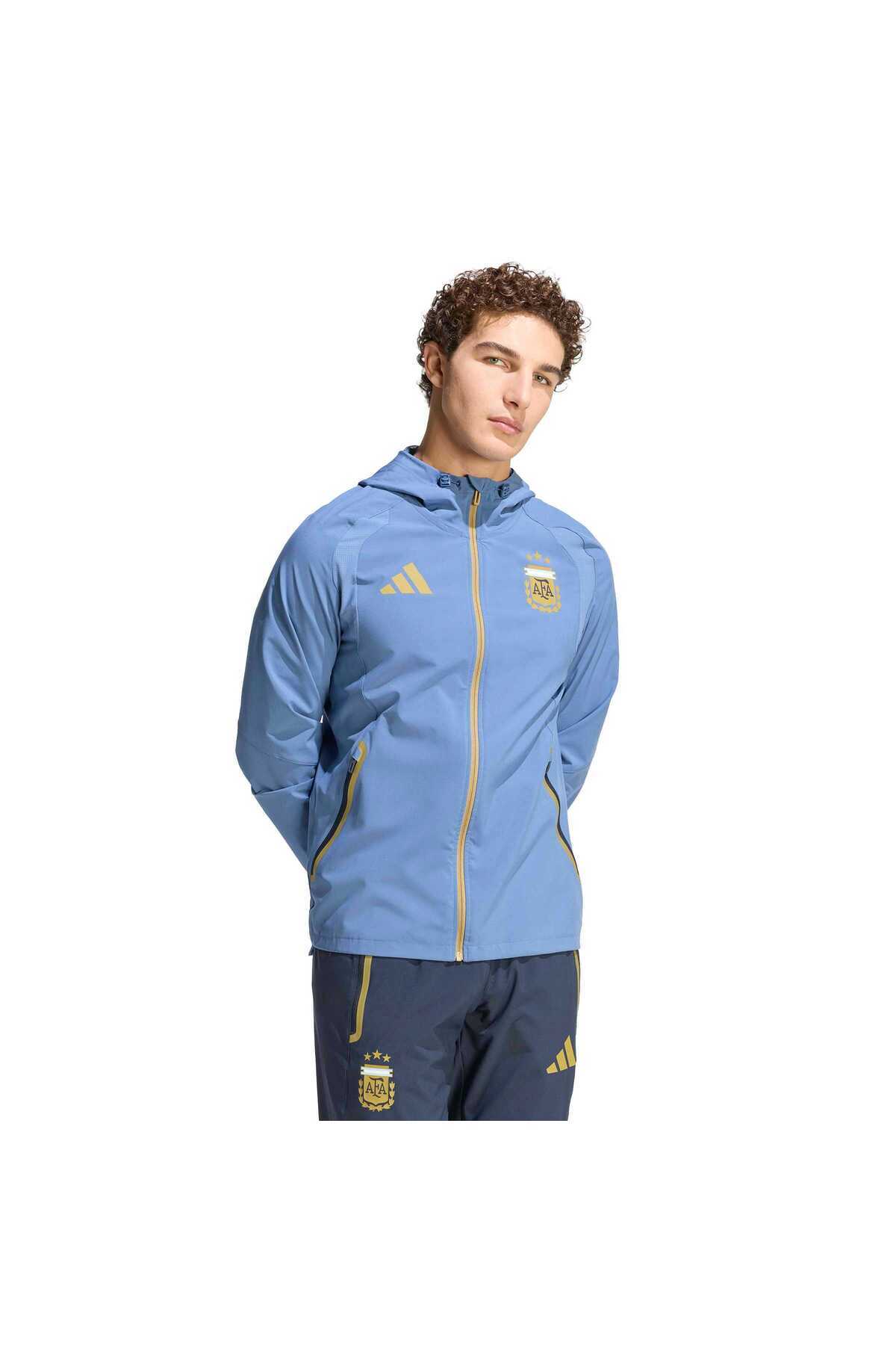 adidas Afa Tt Fz Wb Erkek Spor Yağmurluk & Rüzgarlık JZ6313