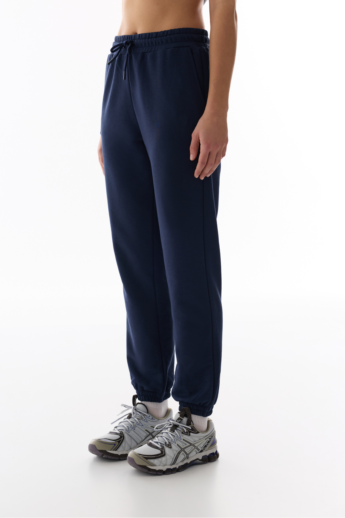 Penti  Lacivert Yüksek Bel Cepli Pamuklu Jogger - Görsel 2