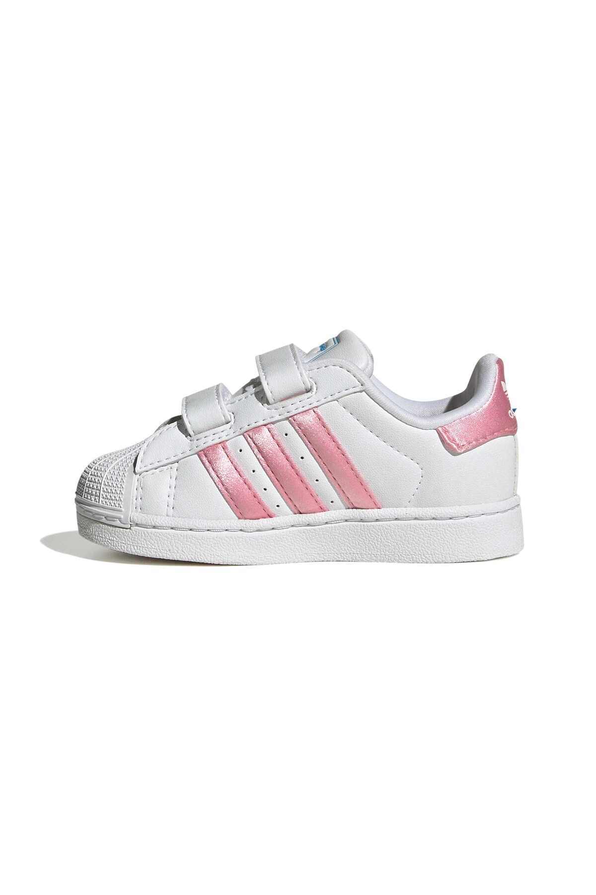 adidas Superstar ii Cf i Unisex Bebek Sneaker IH1743 fotoğrafı 2 (önizleme)
