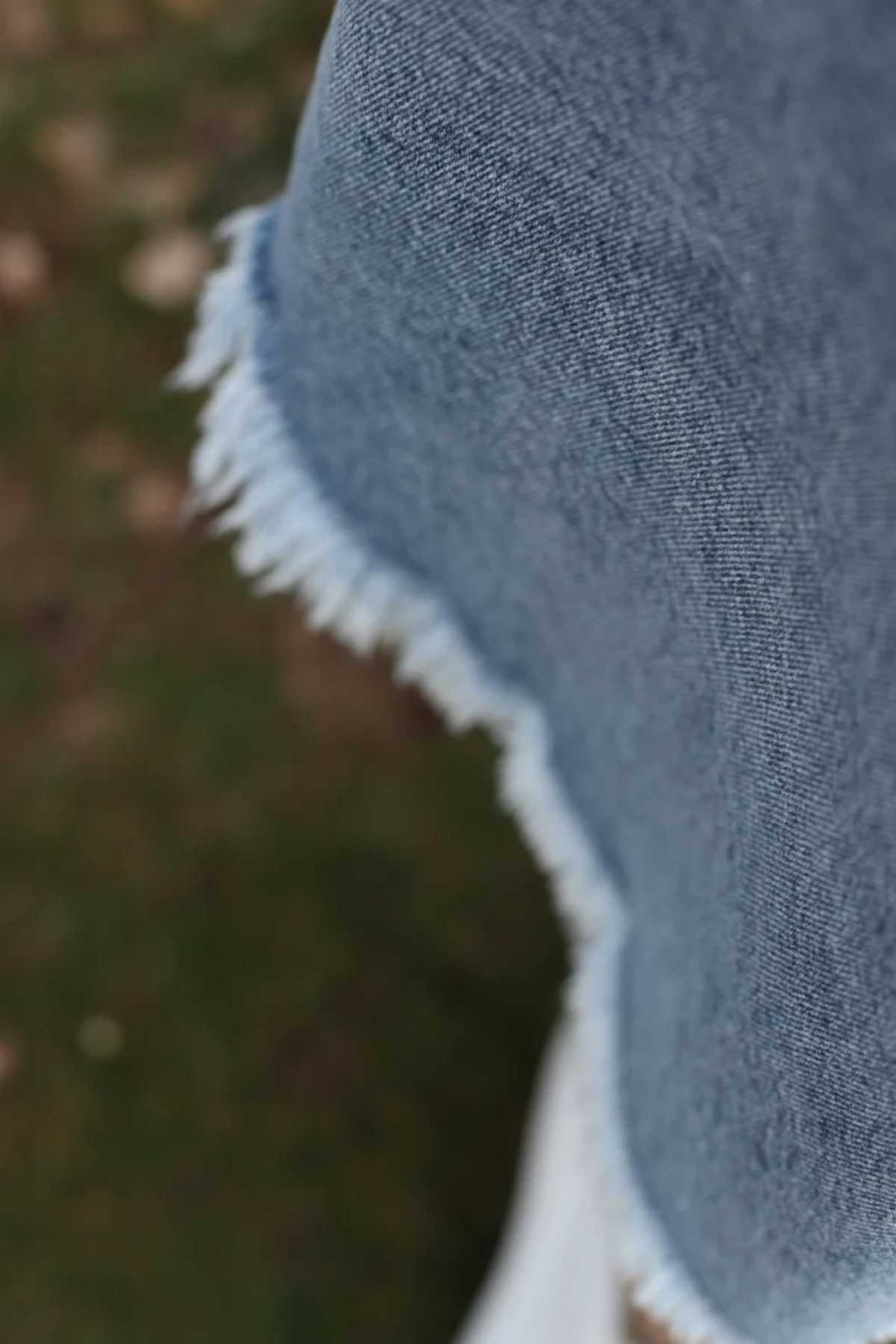 bytugcekaya  Uzun Kemerli Cepli Jean Elbise - Görsel 2