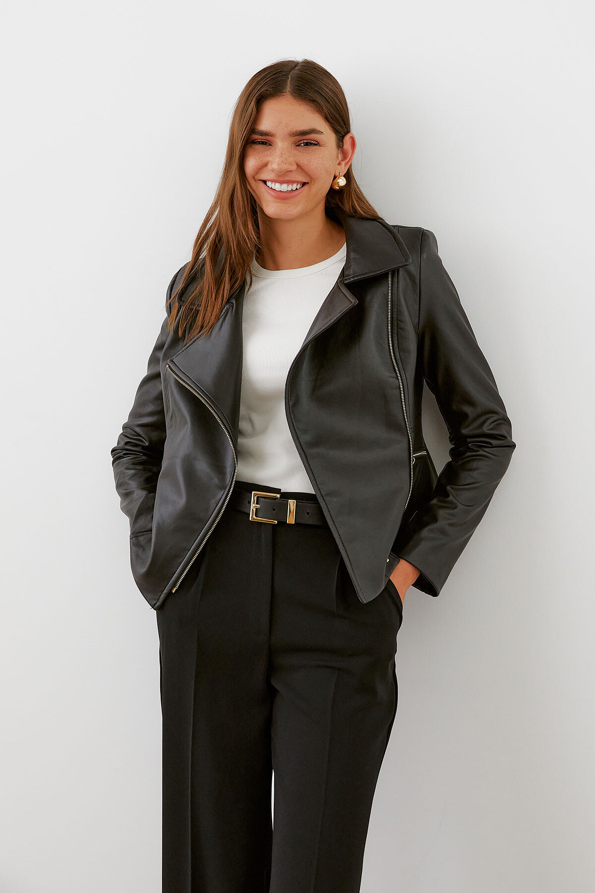 urban focus  Kruvaze Deri Mont - Görsel 2