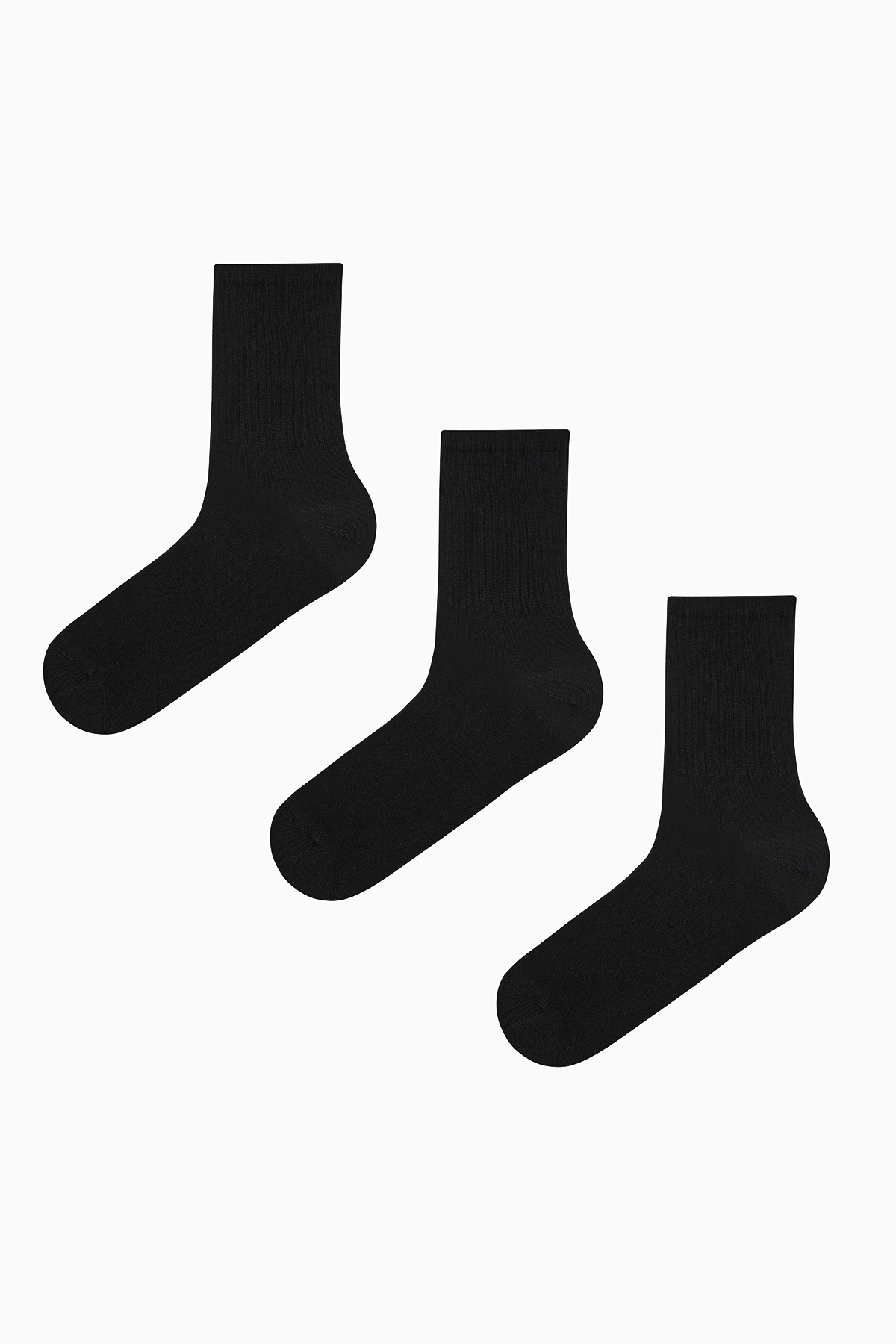 Penti  Erkek Tennis Siyah 3lü Soket Çorap