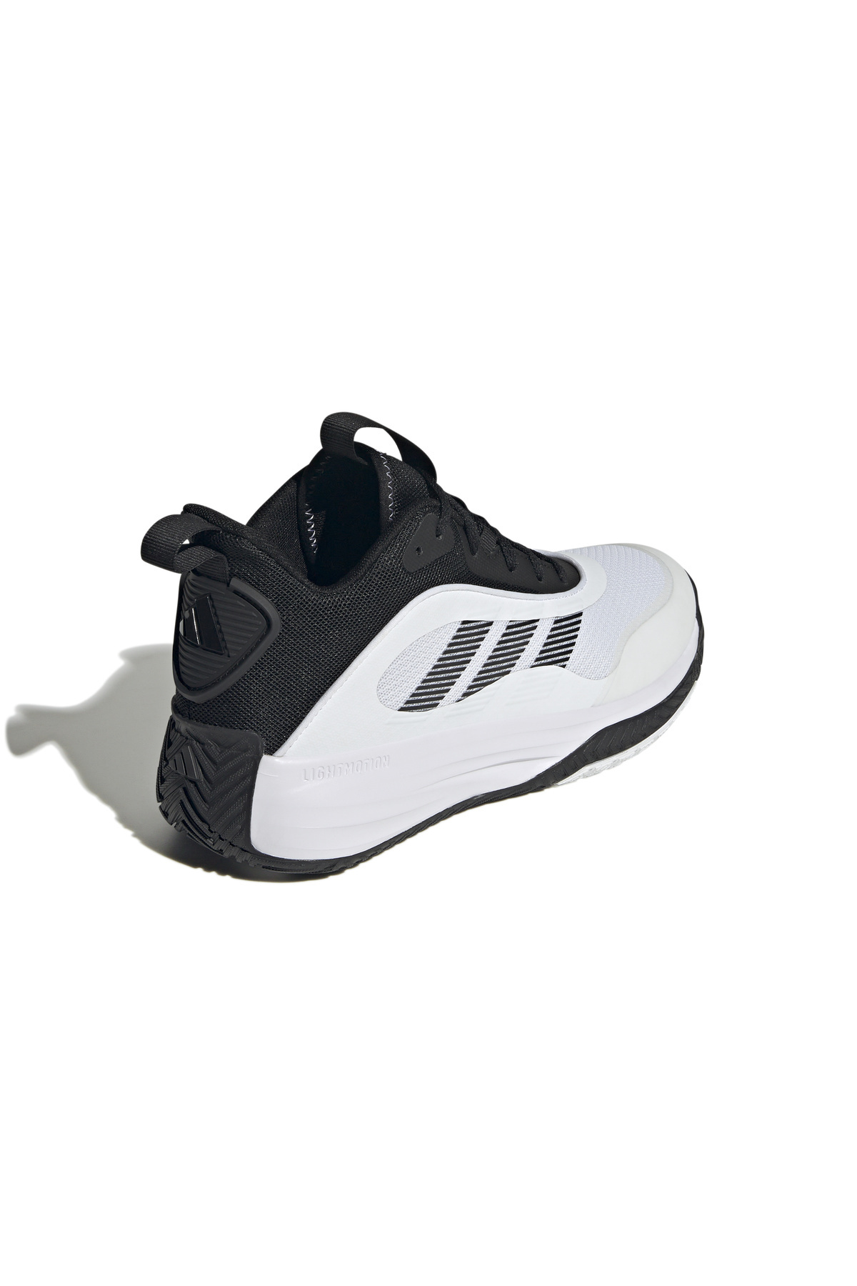adidas Ownthe Game 3.0 Erkek Beyaz Basketbol Ayakkabısı görsel 5