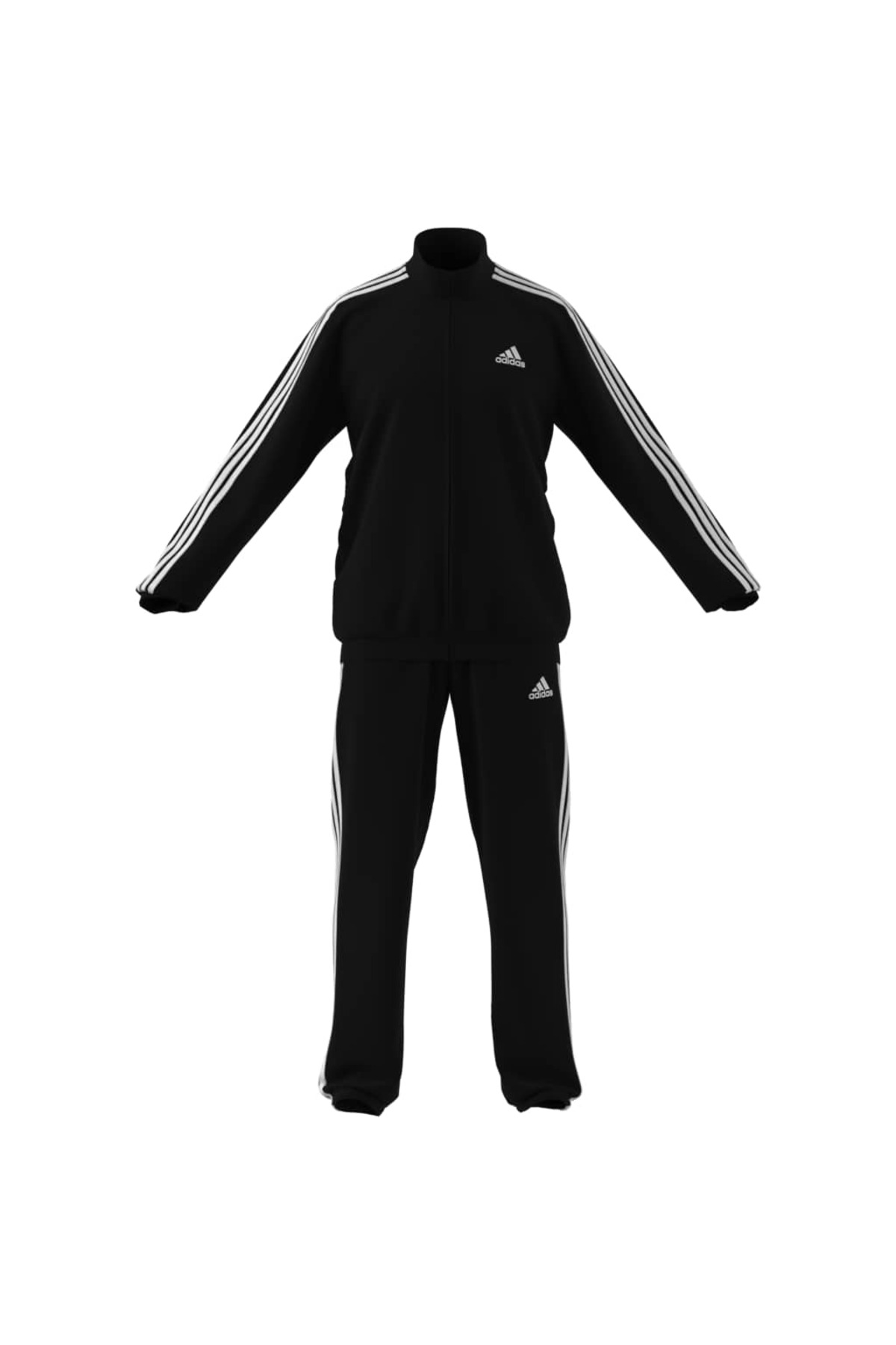 adidas M 3S Wv Tt Ts Erkek Eşofman Takımı GK9950 görsel 3