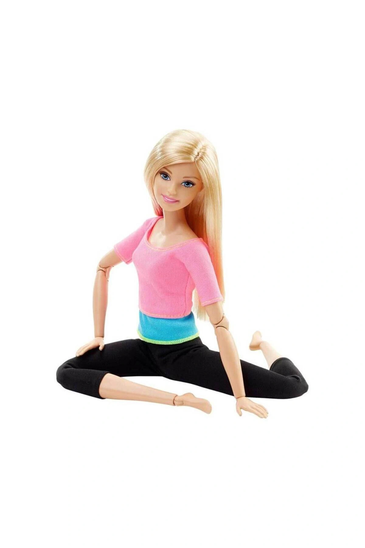 Barbie Sonsuz Hareketler Bebek Eklemli Pembe/siyah Orjinal D:2 fotoğrafı 3 (önizleme)