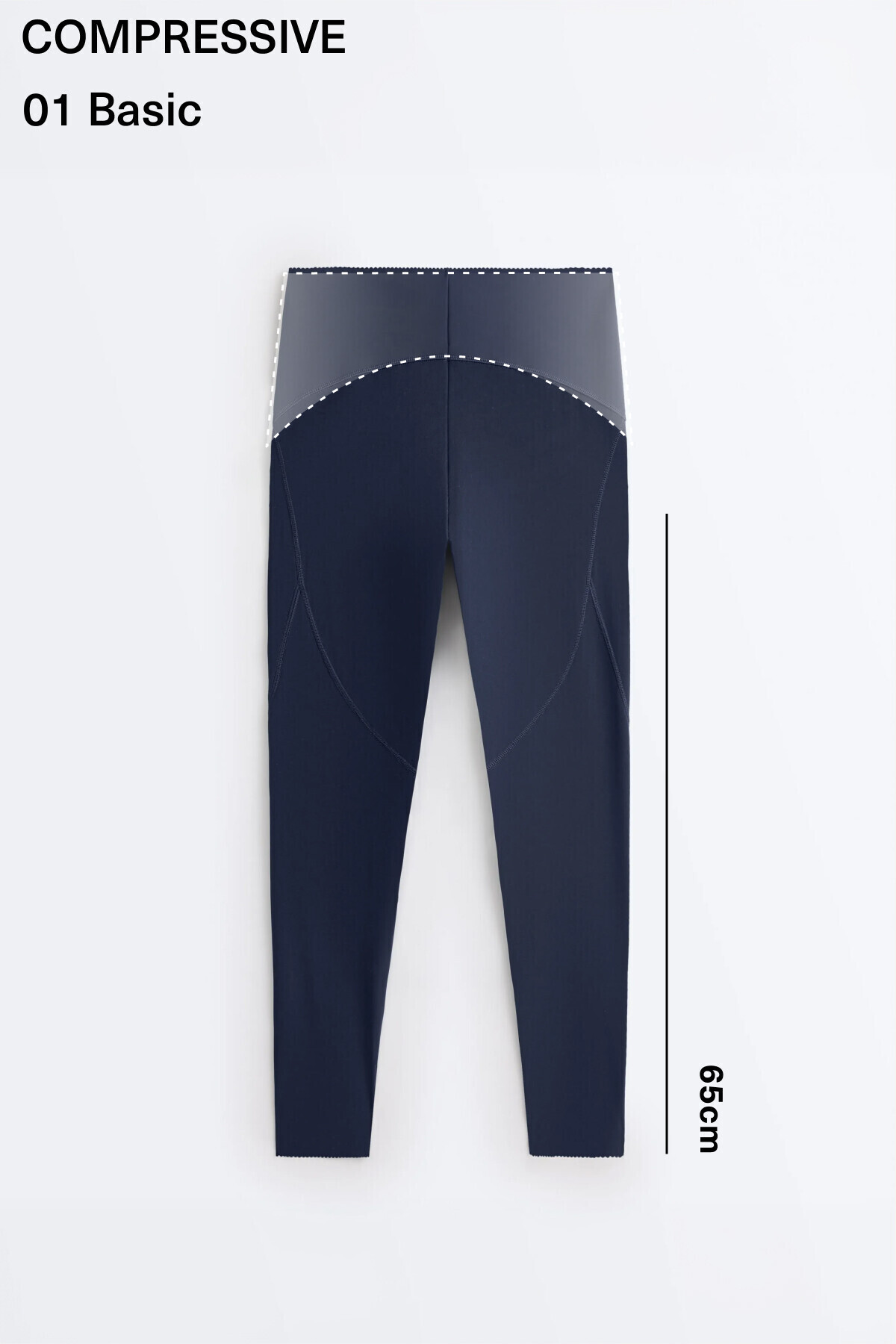 Oysho  Compressive basic yüksek belli bilek hizasında tayt - Görsel 7