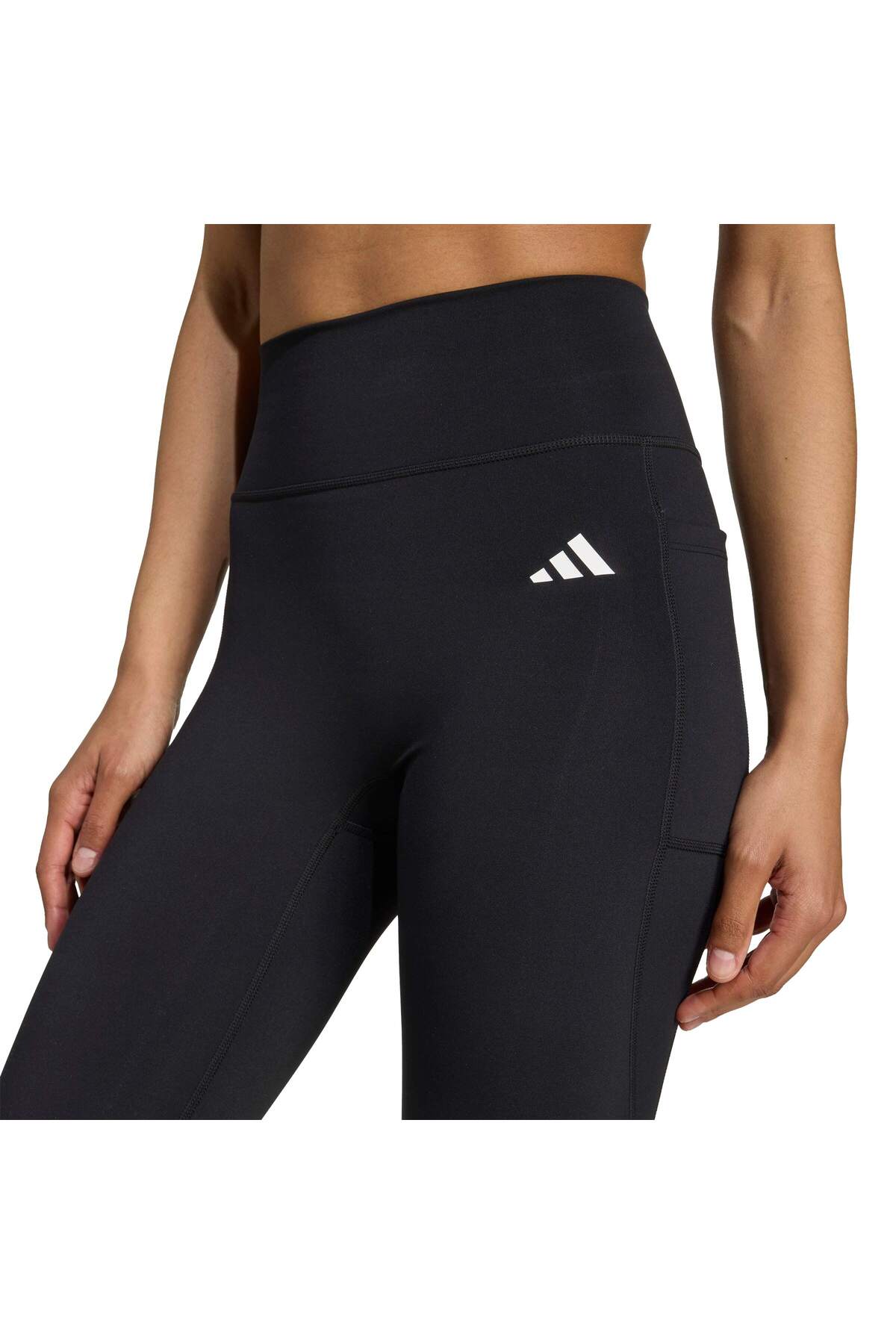 adidas  Optime Essentials Workout Kadın Siyah Tayt (JY4815) - Görsel 5