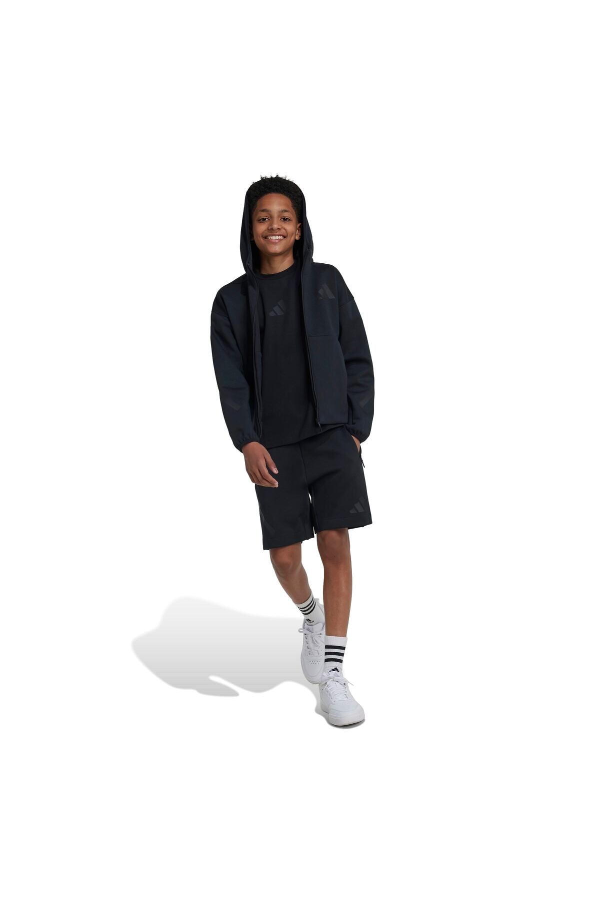 adidas J Z.N.E.Fz Unisex Genç Spor Sweatshirt JF2847 - Fiyatı