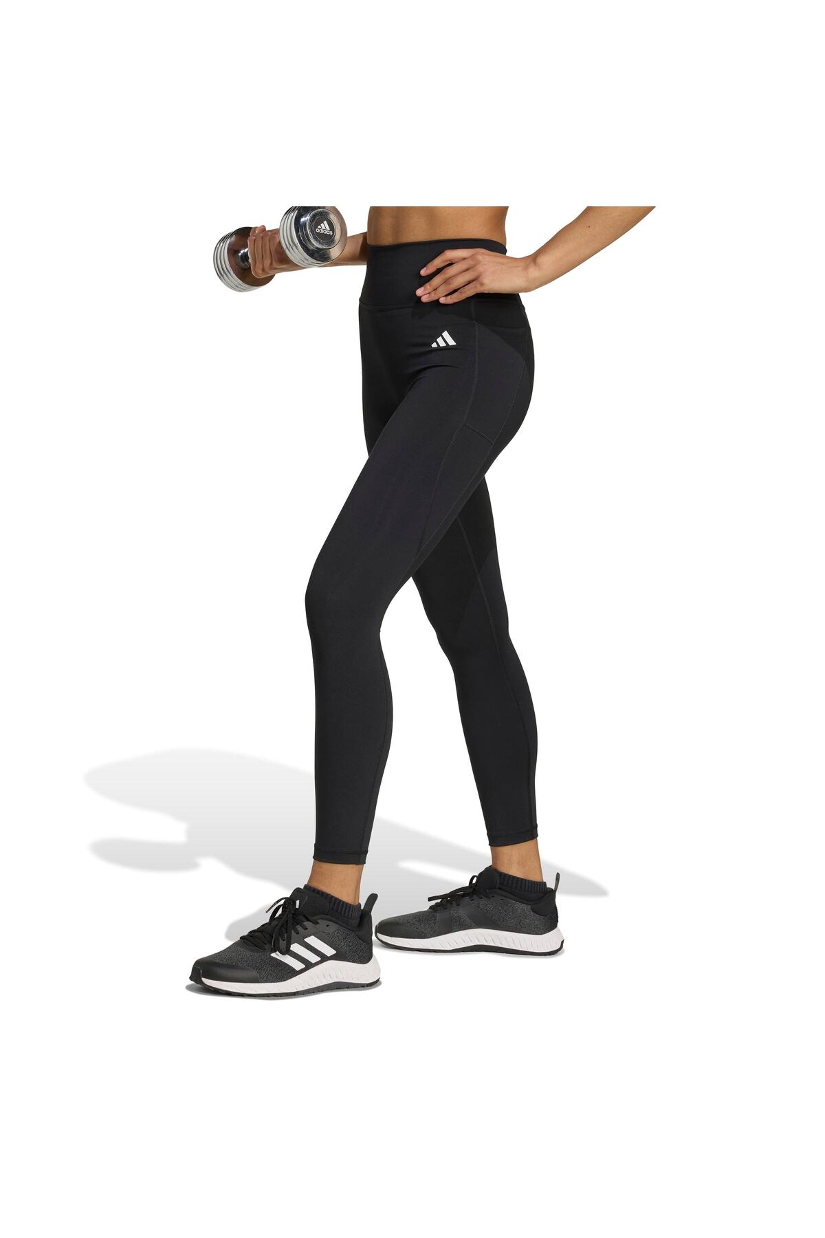 adidas  Optime Essentials Workout Kadın Siyah Tayt (JY4815)