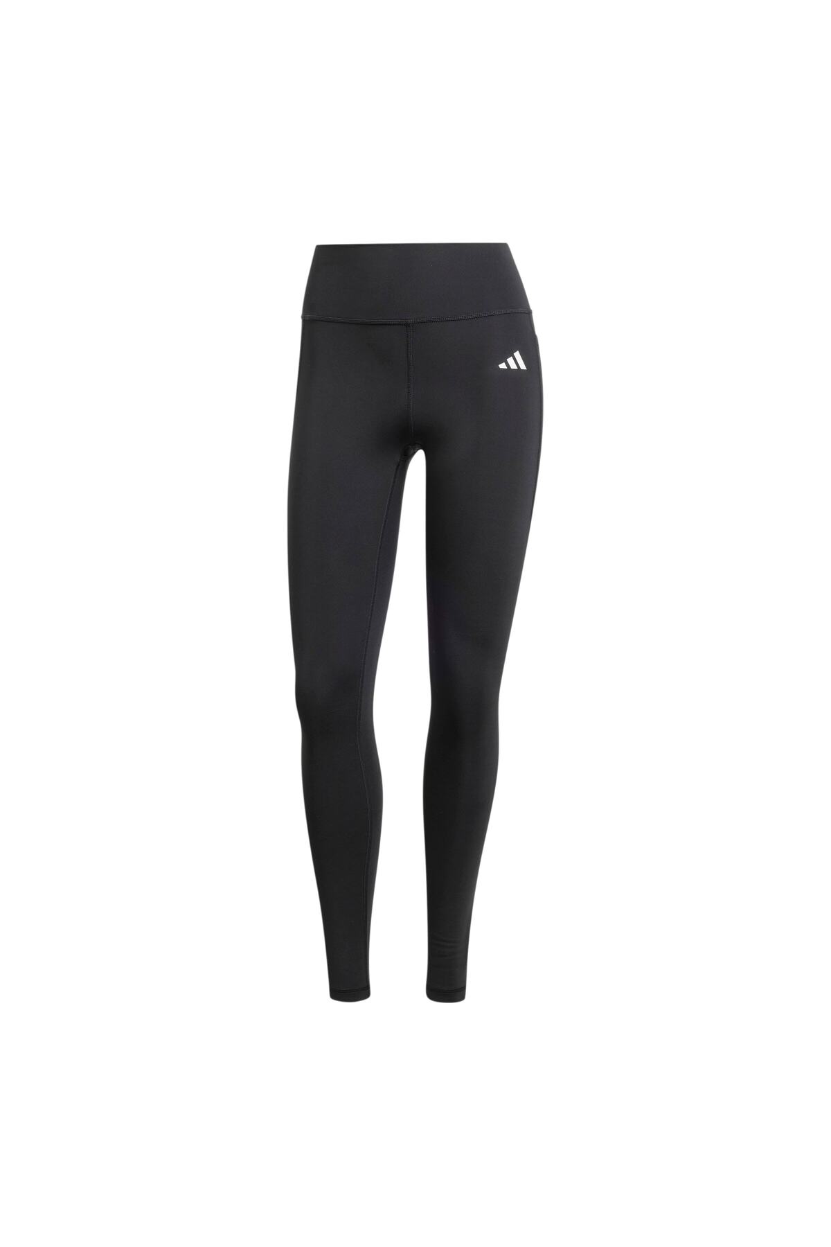 adidas IT2280 OPTİME ESSENTİALS Stash Kadın Spor Tayt Siyah görsel 4