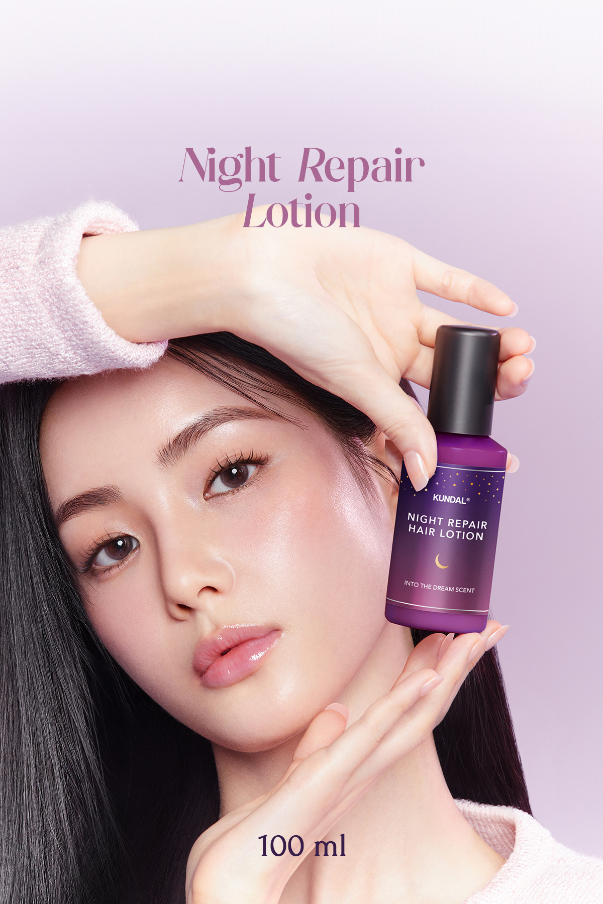 Kundal Gece Boyu Saçları Besleyen, Onaran ve Nemlendiren Saç Bakım Losyonu Night Repair Hair Lotion — 7237