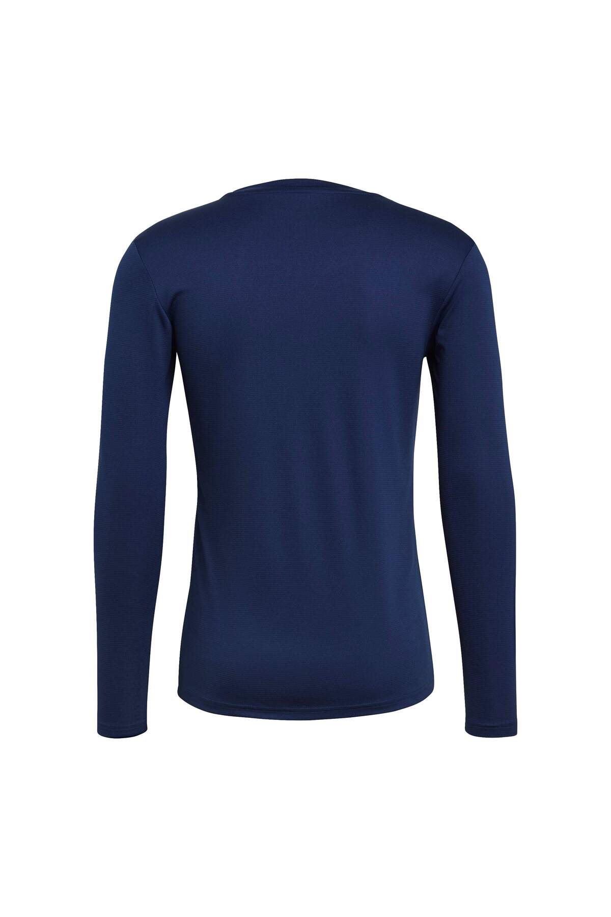 adidas Team Base Tee Erkek Futbol Uzun Kollu İçlik GN5675 Lacivert görsel 3