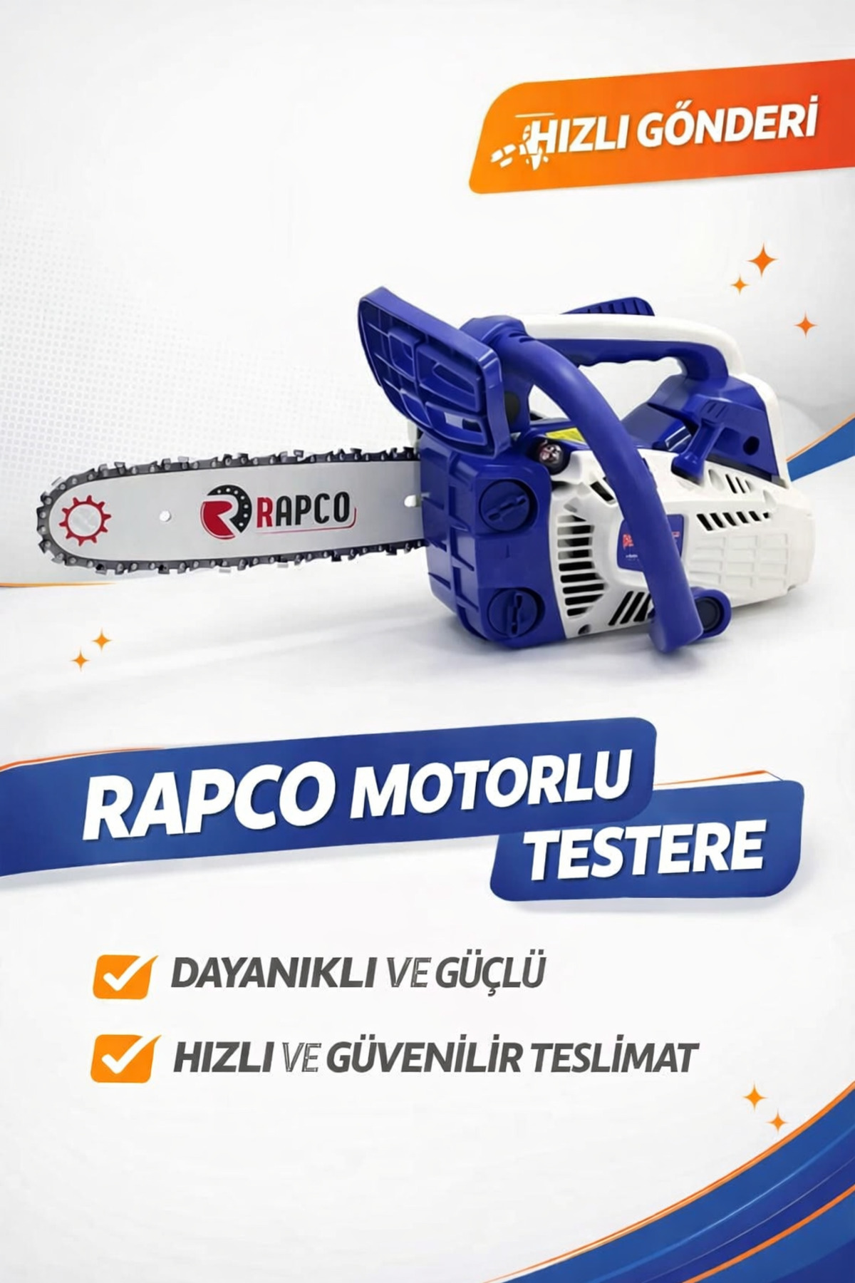 Rapco Dal Budama Testeresi TCS2510 / SW2500 2hp Motorlu Benzinli