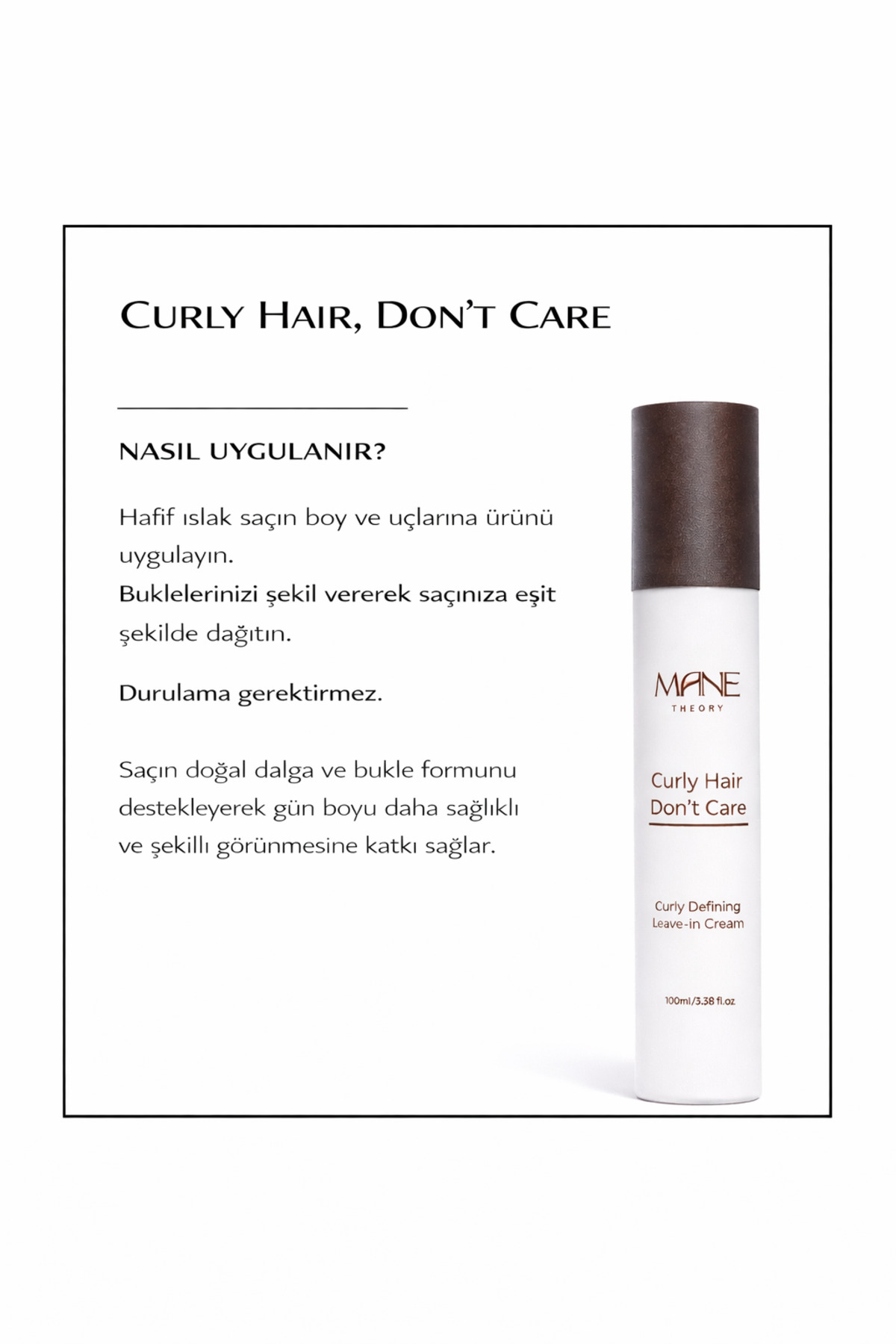 CURLY HAIR DON'T CARE BUKLE BELİRGİNLEŞTİRİCİ — MT-CRLY-100 — تصویر 3 از 5