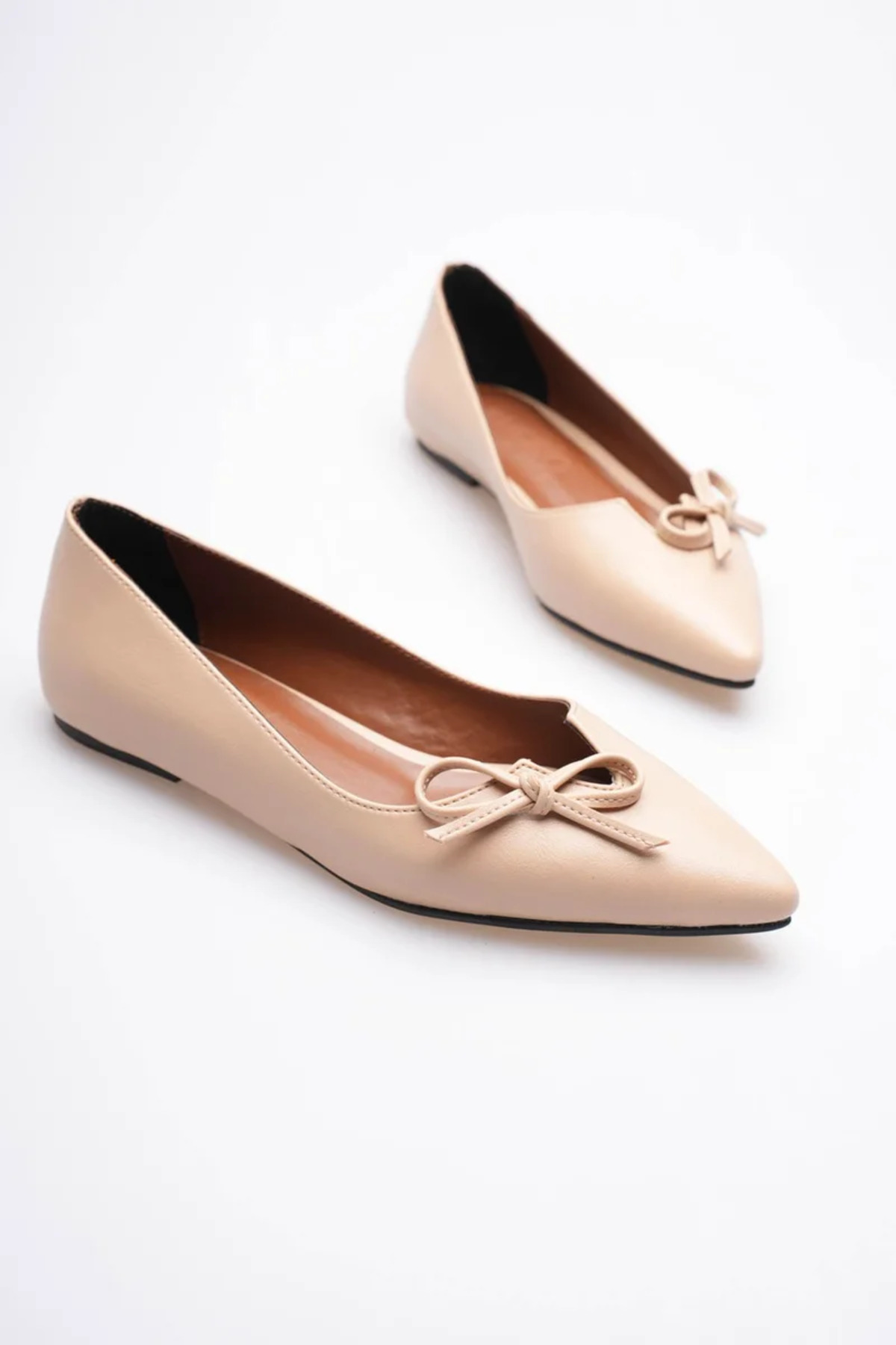 marchéo  Clara Kadın Nude Babet Ayakkabı - Görsel 7