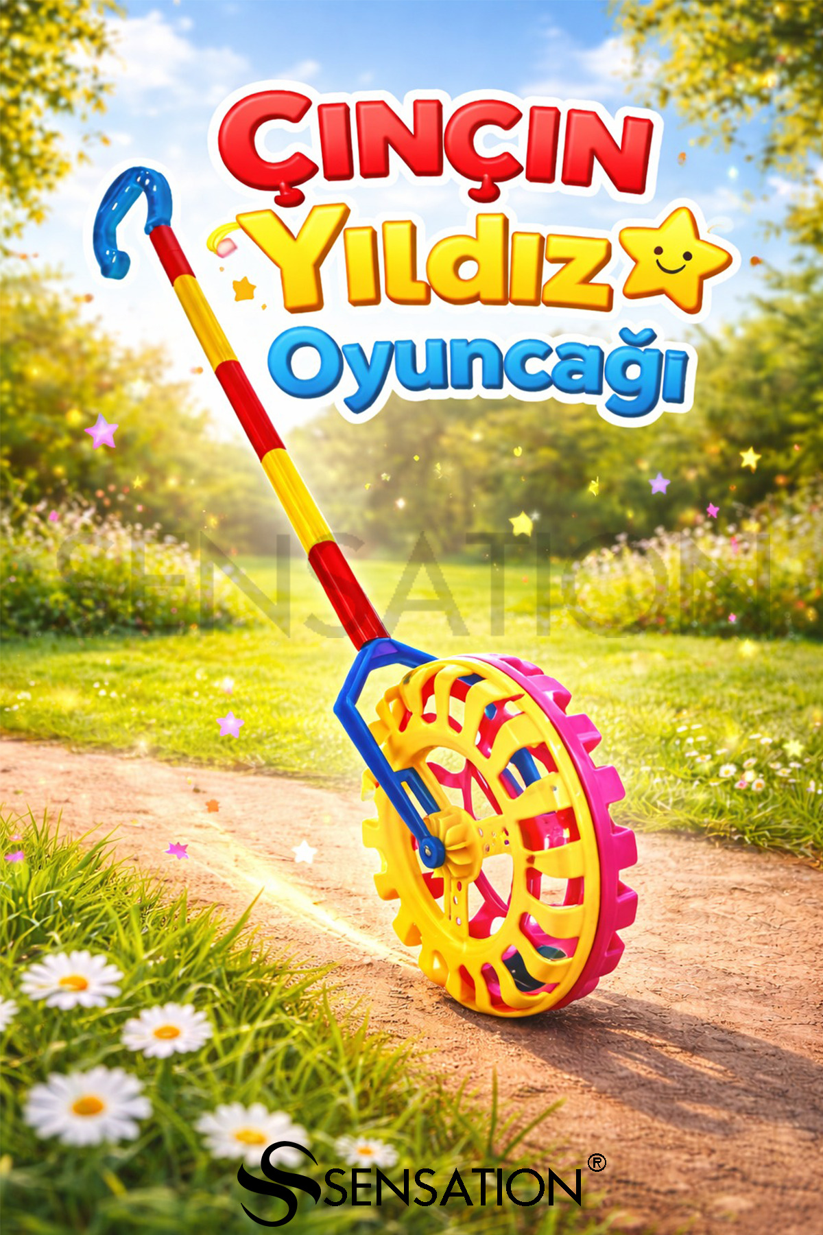 Yıldız Çınçın - Fun Hiking Friend Medium Rattles Toy Çınçın Yıldız