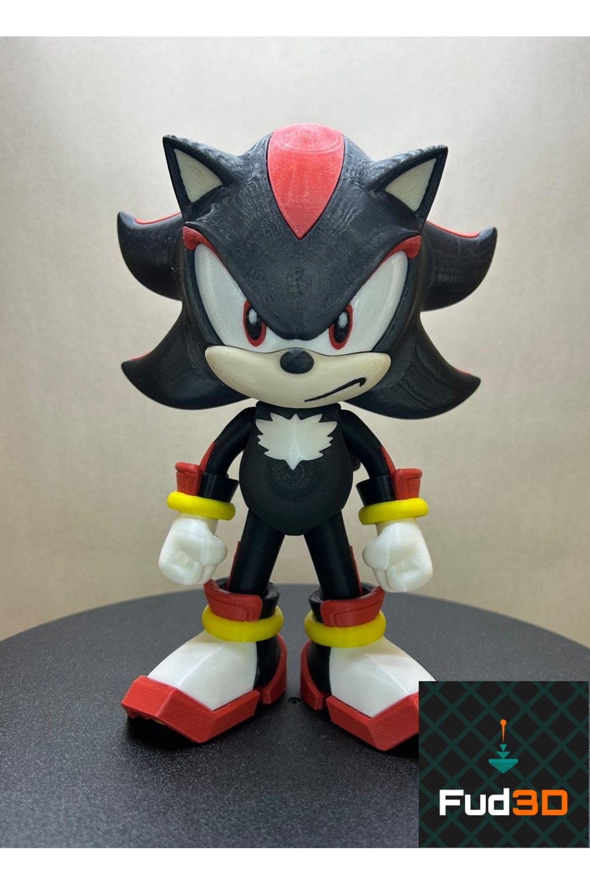 Fud3D Sonic the Hedgehog Shadow Figür 19 Cm - Kirpi Shadow